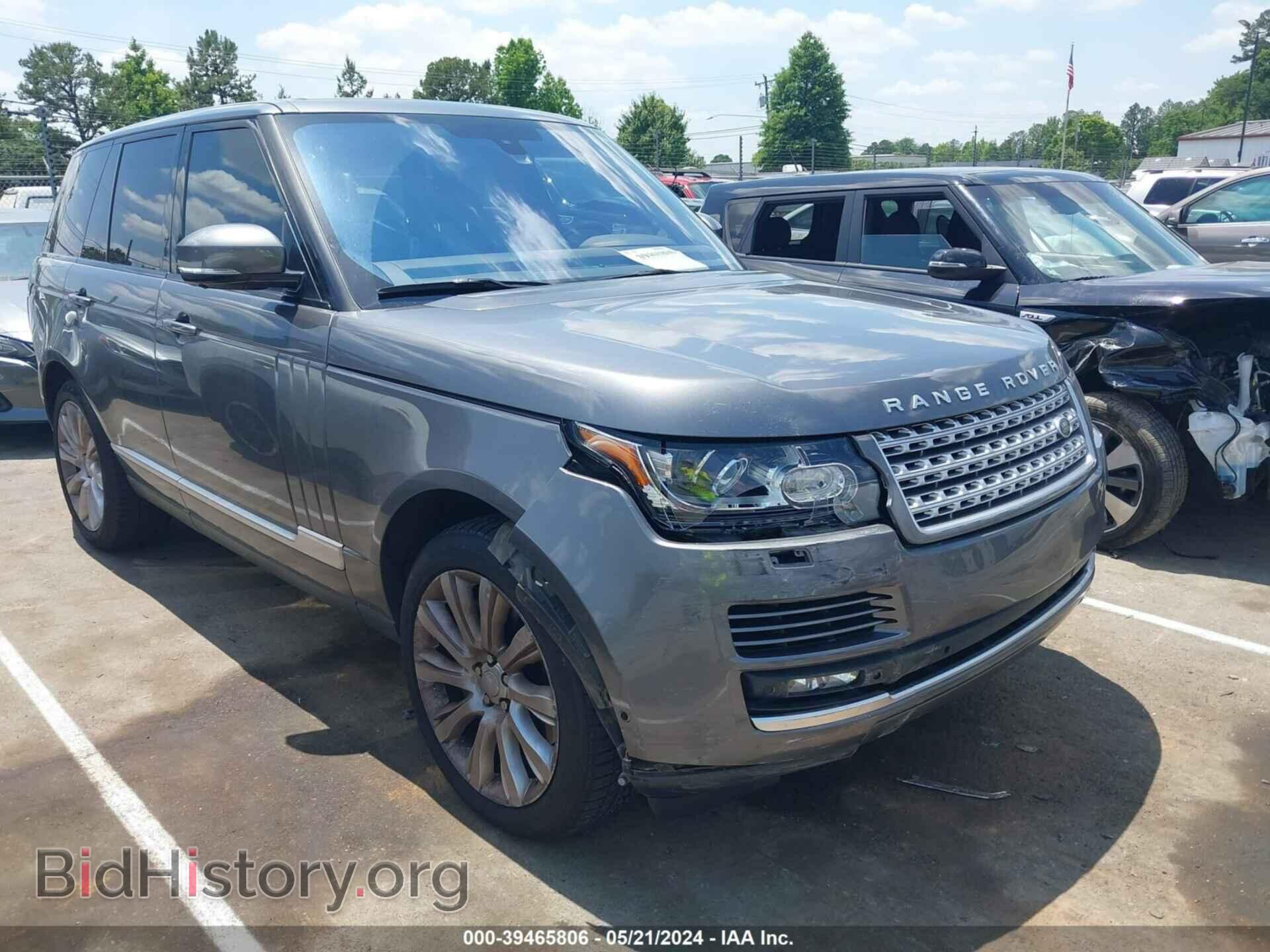Photo SALGS2TF6FA242209 - LAND ROVER RANGE ROVER 2015