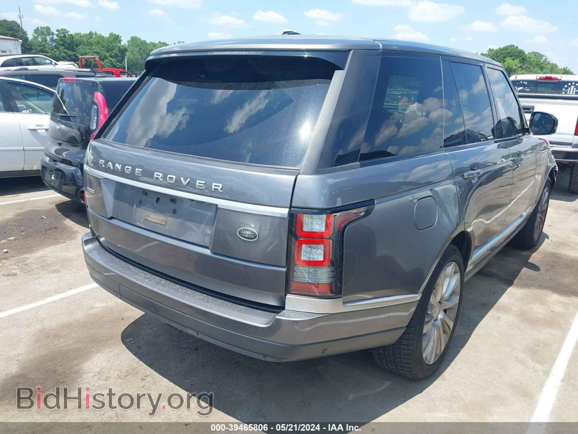 2015 LAND ROVER RANGE ROVER - VIN: SALGS2TF6FA242209 - Фото 4