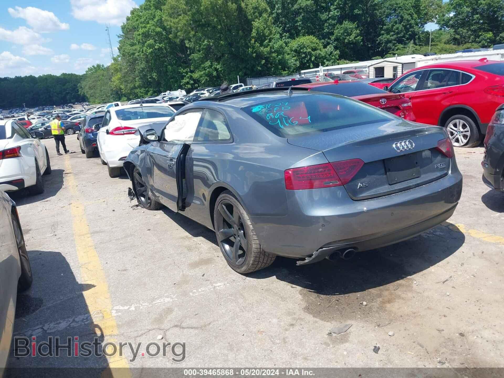 2014 AUDI A5 - VIN: WAULFAFR3EA034164 - Фото 3