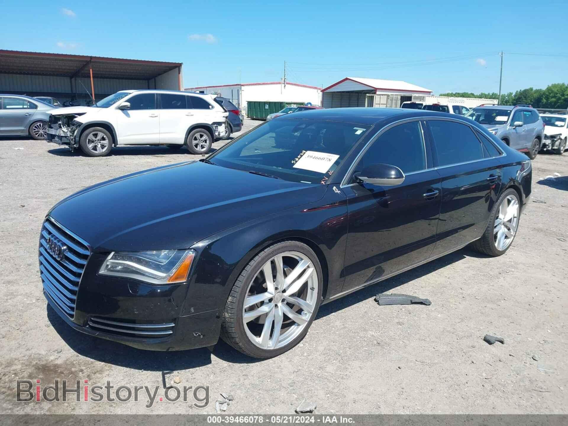 2012 AUDI A8 L - VIN: WAURVAFDXCN002013 - Фото 2