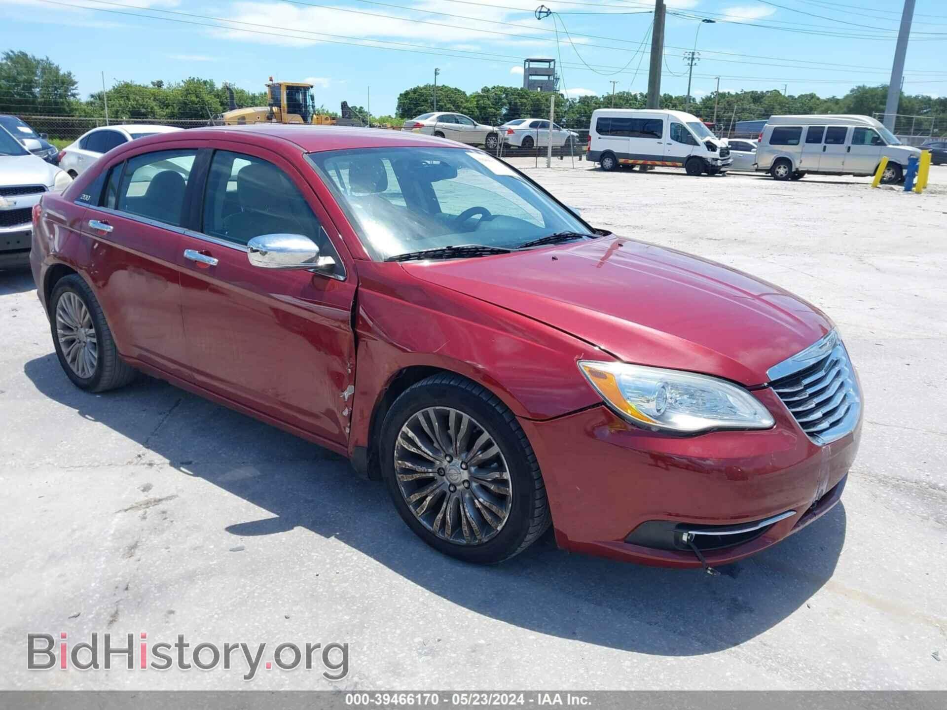 Photo 1C3CCBCBXCN142932 - CHRYSLER 200 2012