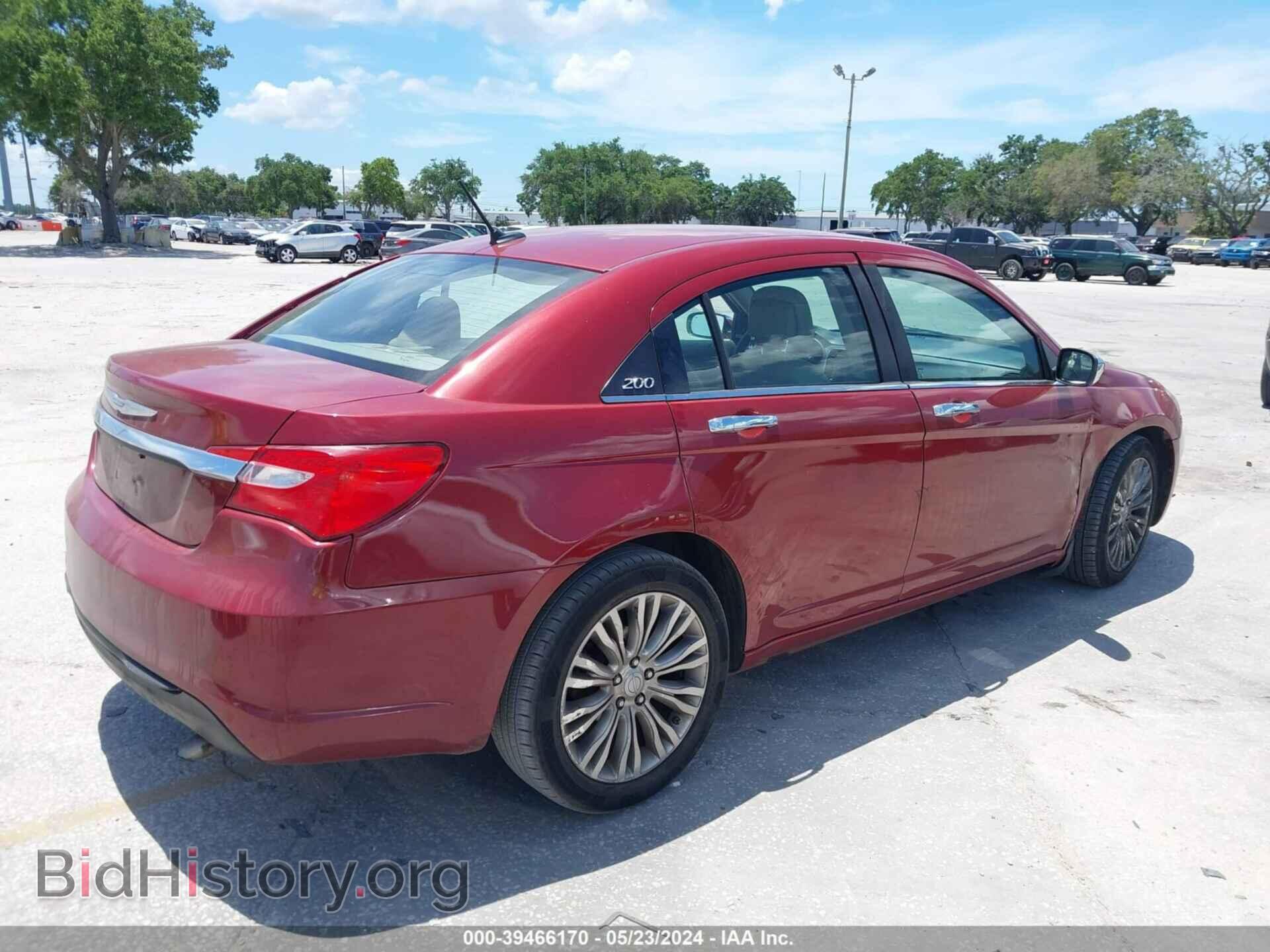 2012 CHRYSLER 200 - VIN: 1C3CCBCBXCN142932 - Фото 4