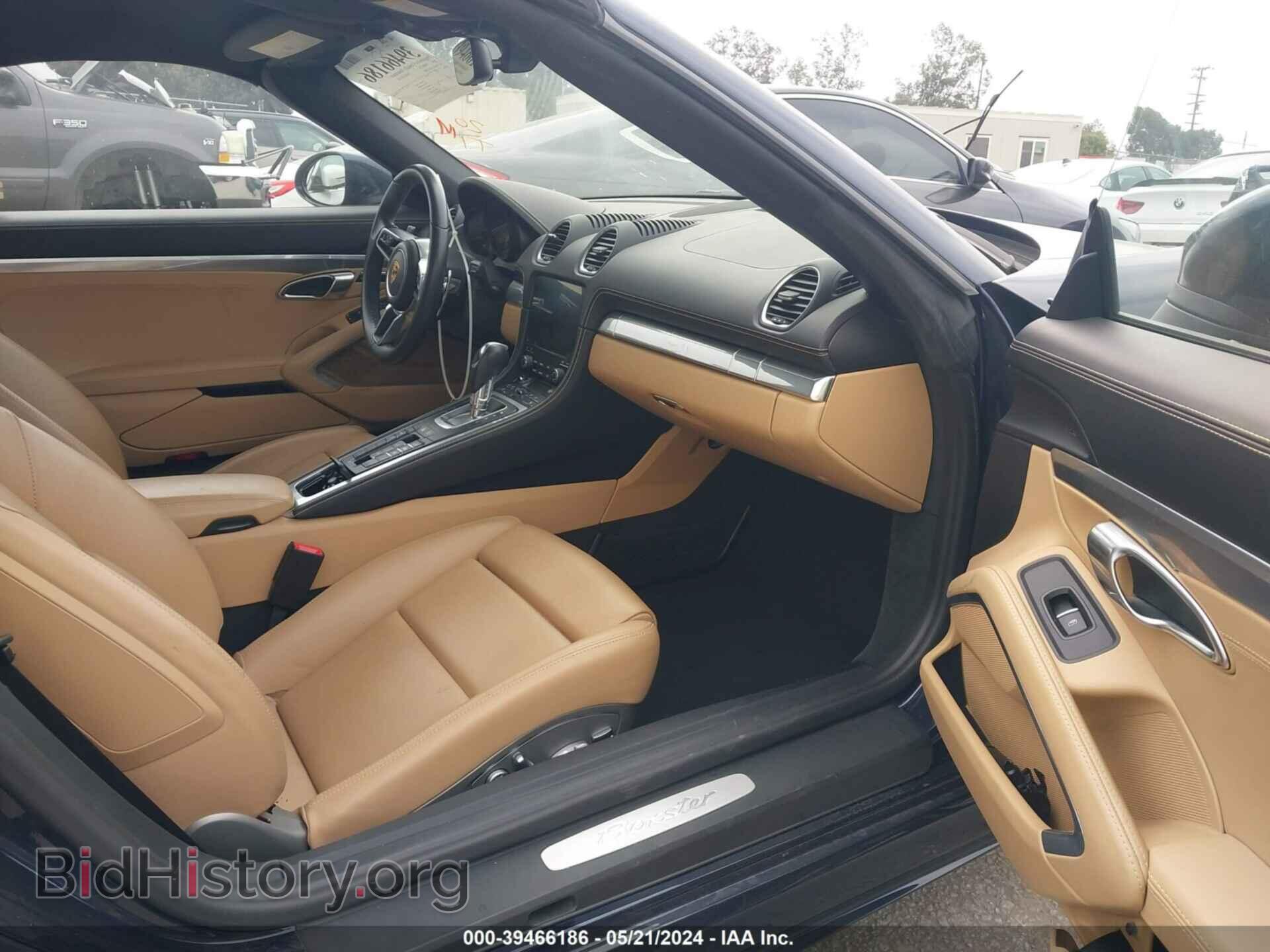 2019 PORSCHE 718 BOXSTER - VIN: WP0CA2A83KS210982 - Фото 5