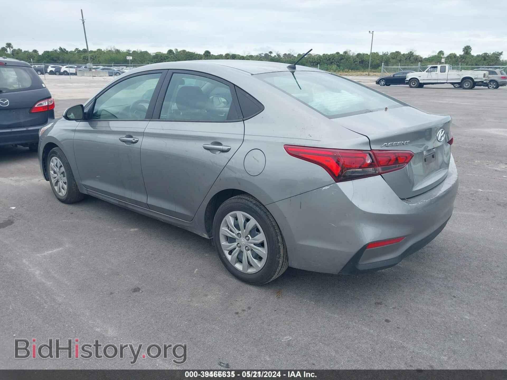 2022 HYUNDAI ACCENT - VIN: 3KPC24A67NE177614 - Фото 3
