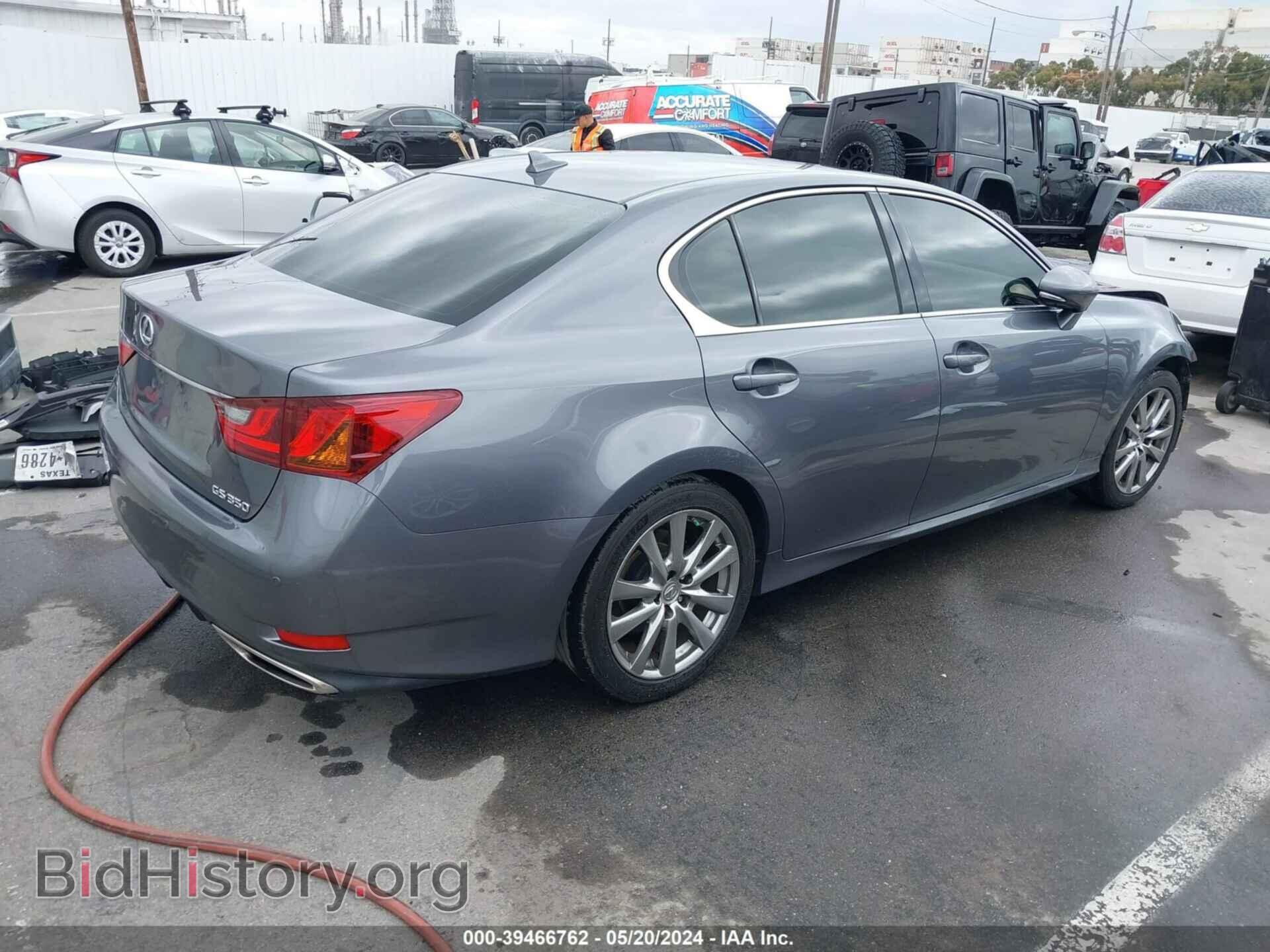 2013 LEXUS GS 350 - VIN: JTHBE1BL9D5011304 - Фото 4