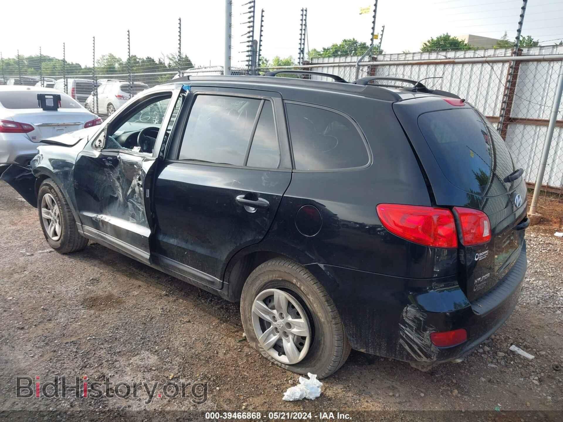2009 HYUNDAI SANTA FE - VIN: 5NMSG13D39H237572 - Фото 3