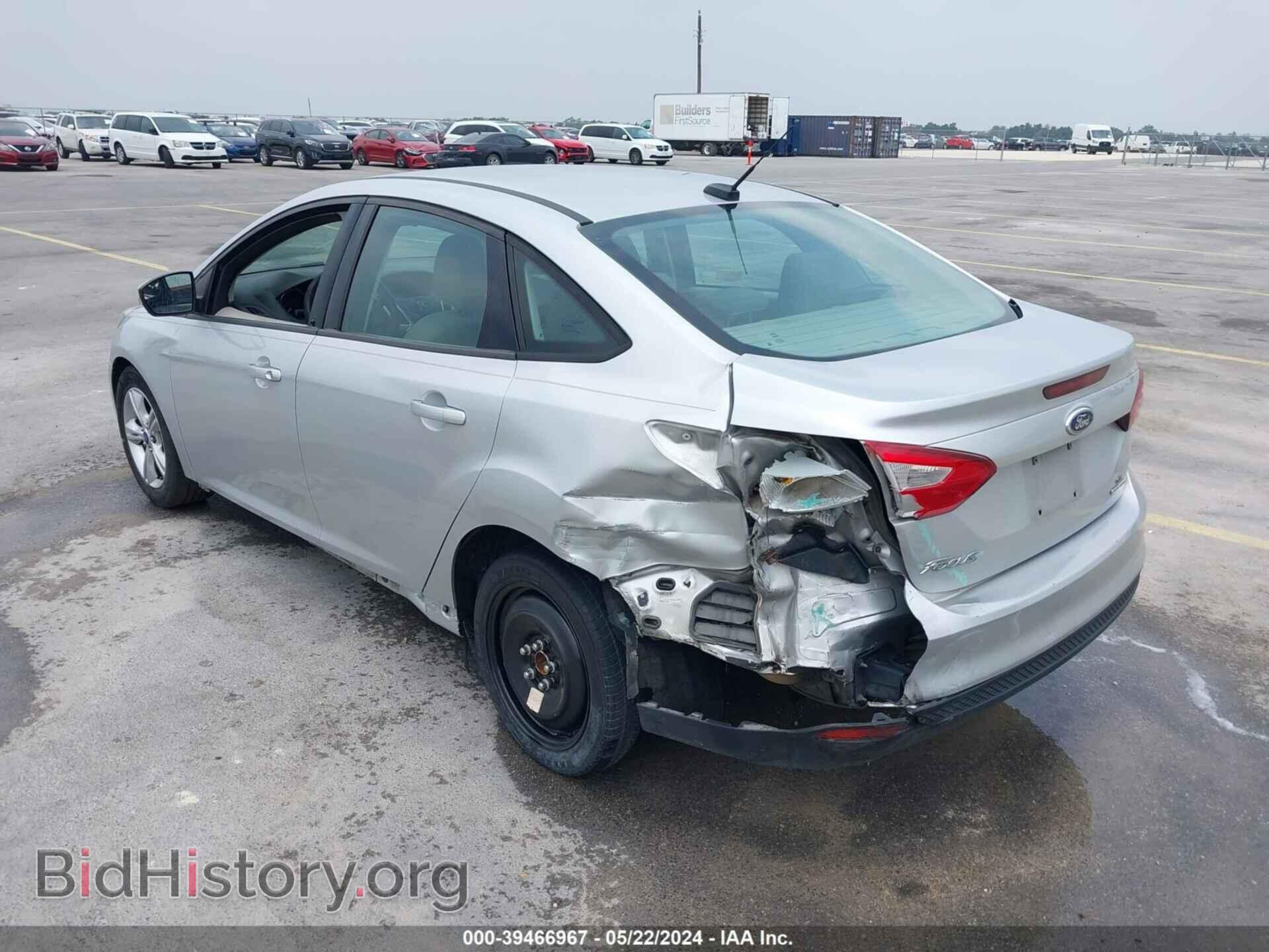 2014 FORD FOCUS - VIN: 1FADP3F28EL349099 - Фото 3