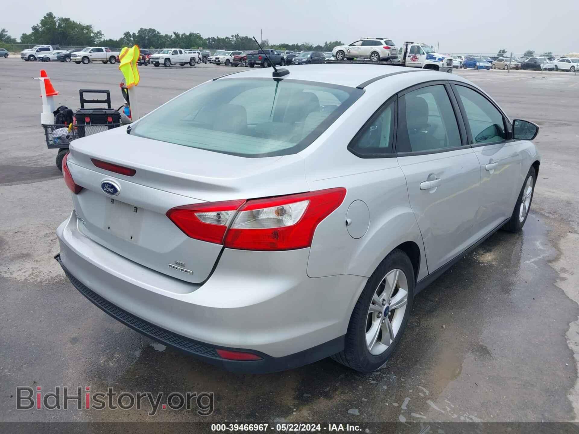 2014 FORD FOCUS - VIN: 1FADP3F28EL349099 - Фото 4