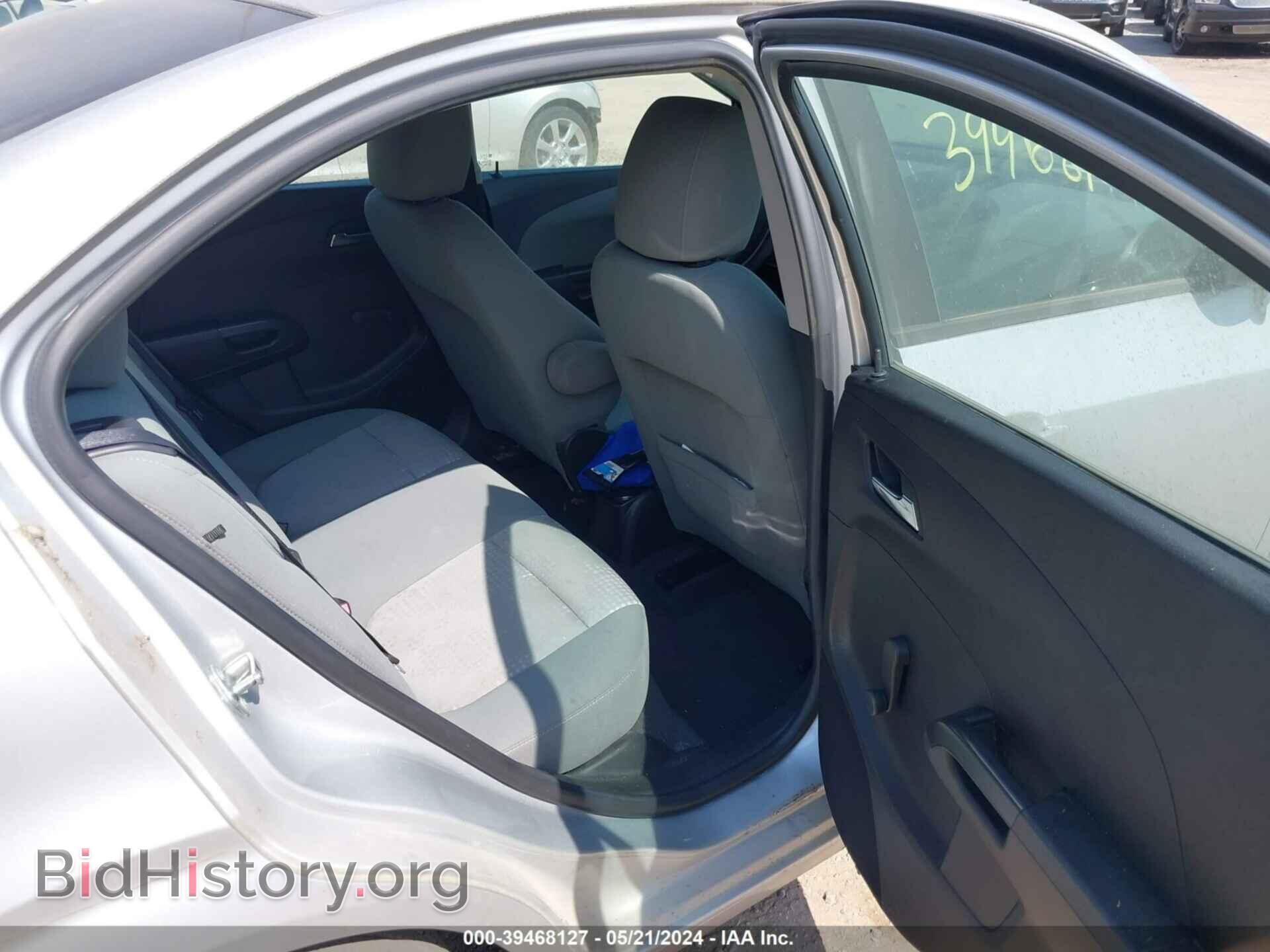 2012 CHEVROLET SONIC - VIN: 1G1JA5SH8C4194462 - Фото 8