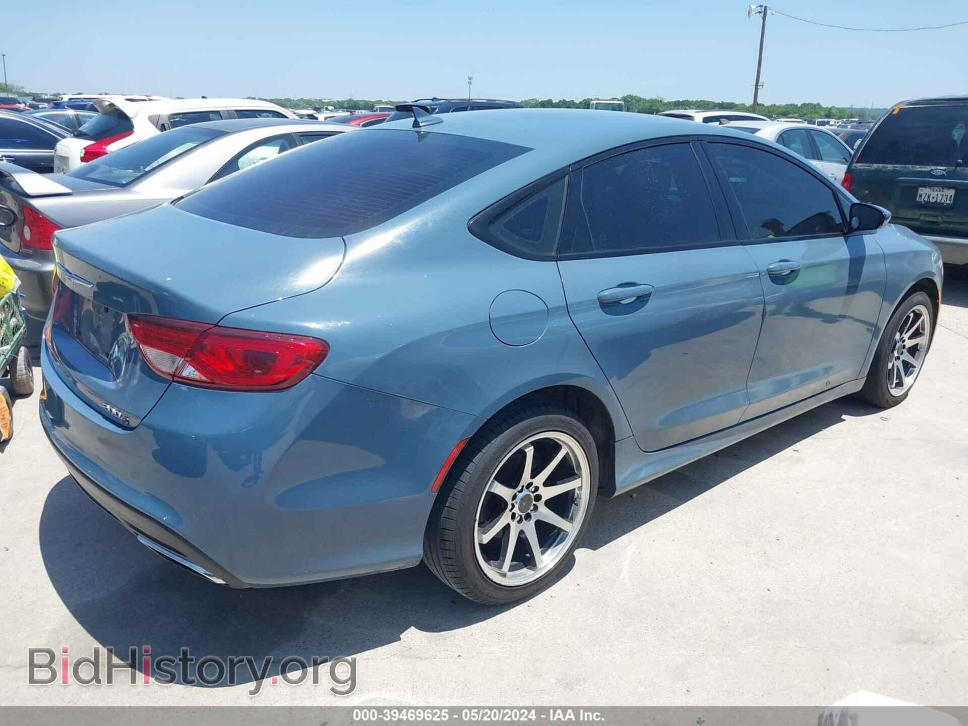 2015 CHRYSLER 200 - VIN: 1C3CCCBB3FN634679 - Фото 4