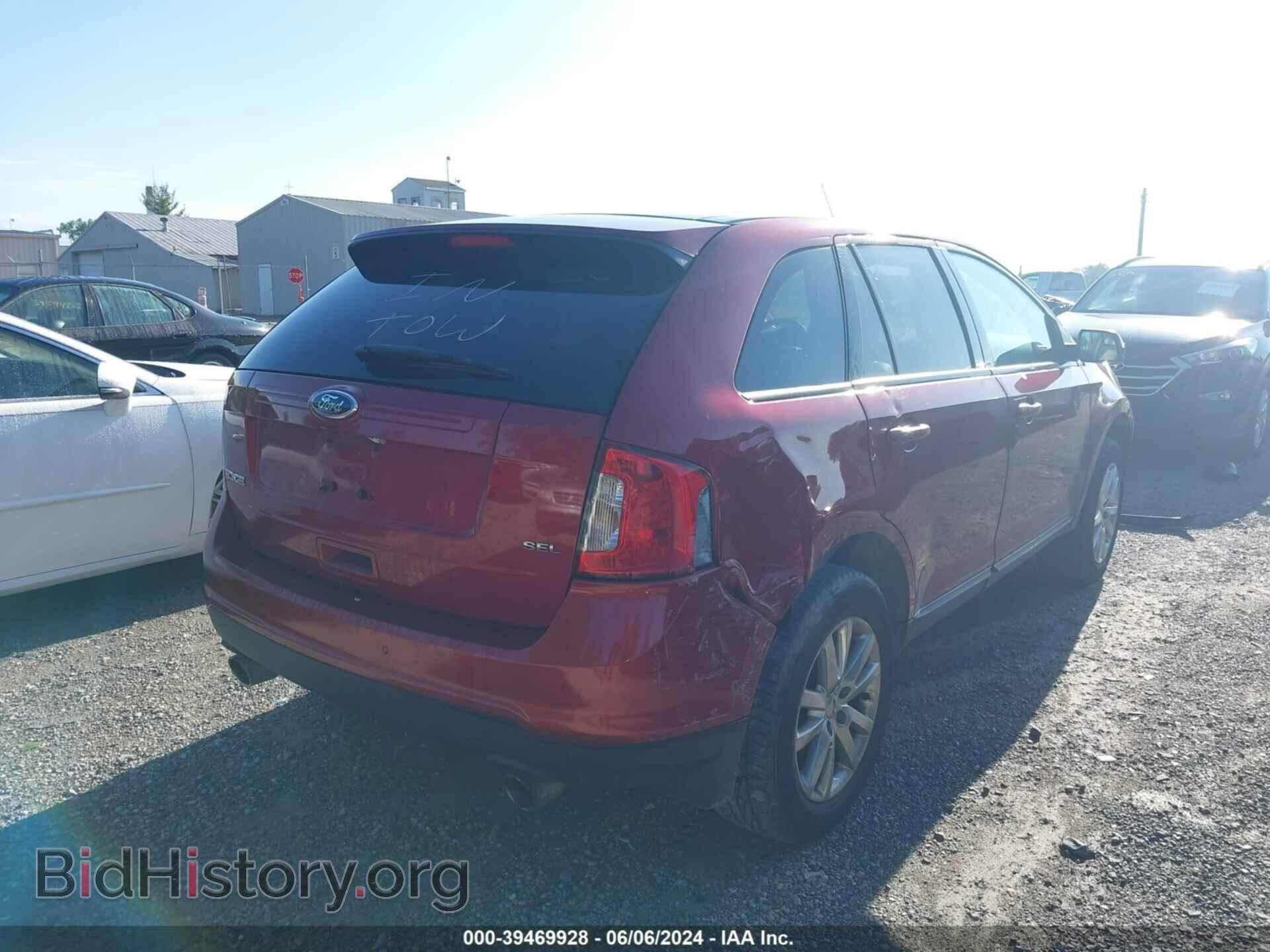 2013 FORD EDGE - VIN: 2FMDK3JC6DBB25025 - Фото 4