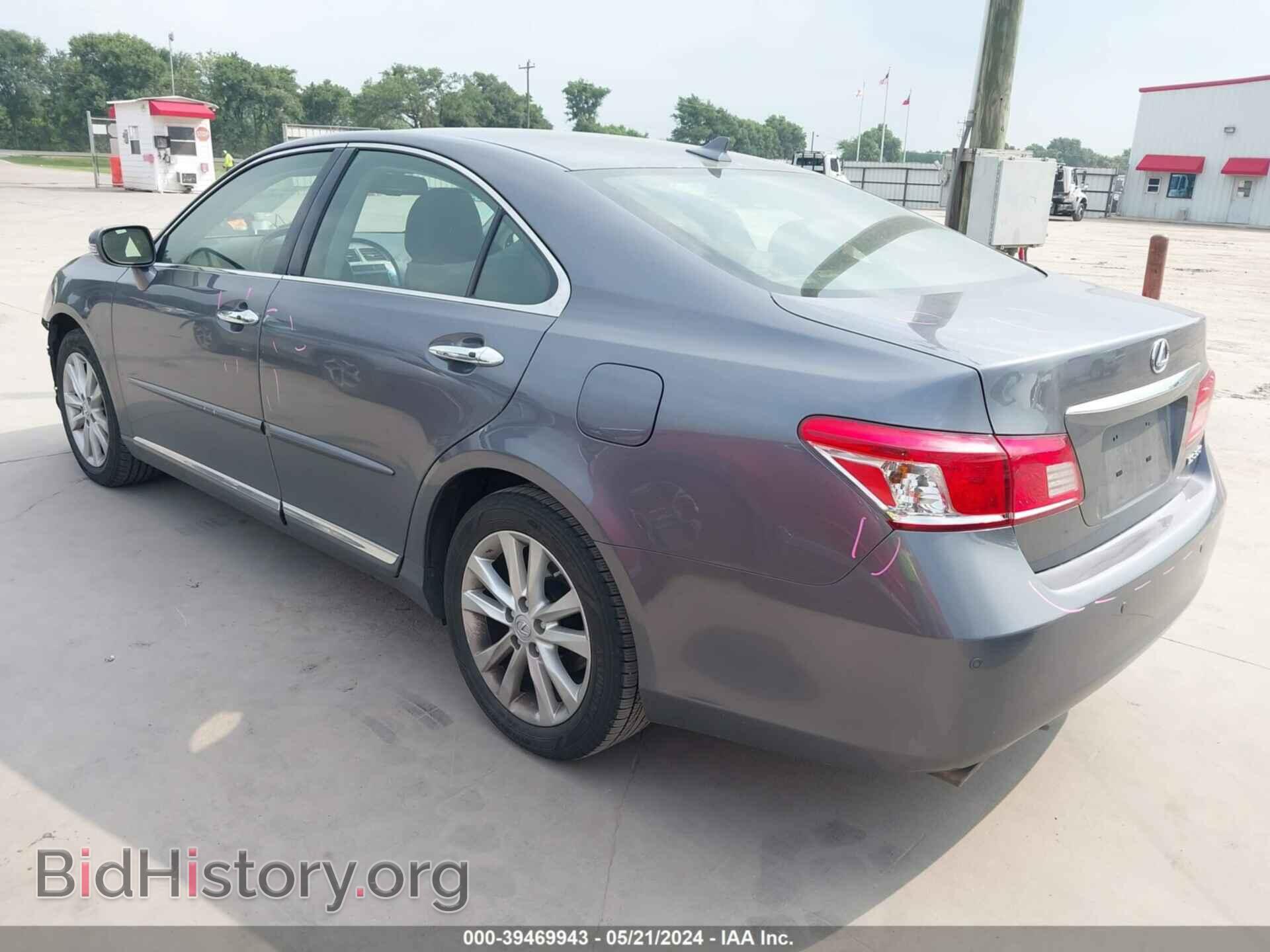 2012 LEXUS ES 350 - VIN: JTHBK1EG4C2496796 - Фото 3