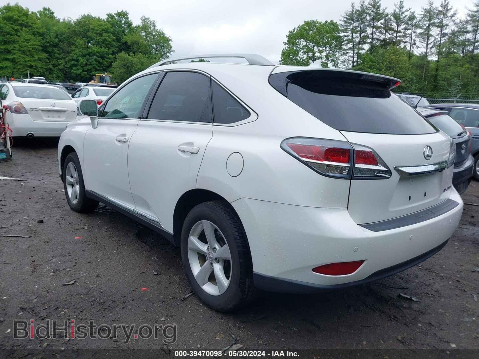 2013 LEXUS RX 350 - VIN: 2T2BK1BA4DC217279 - Фото 3