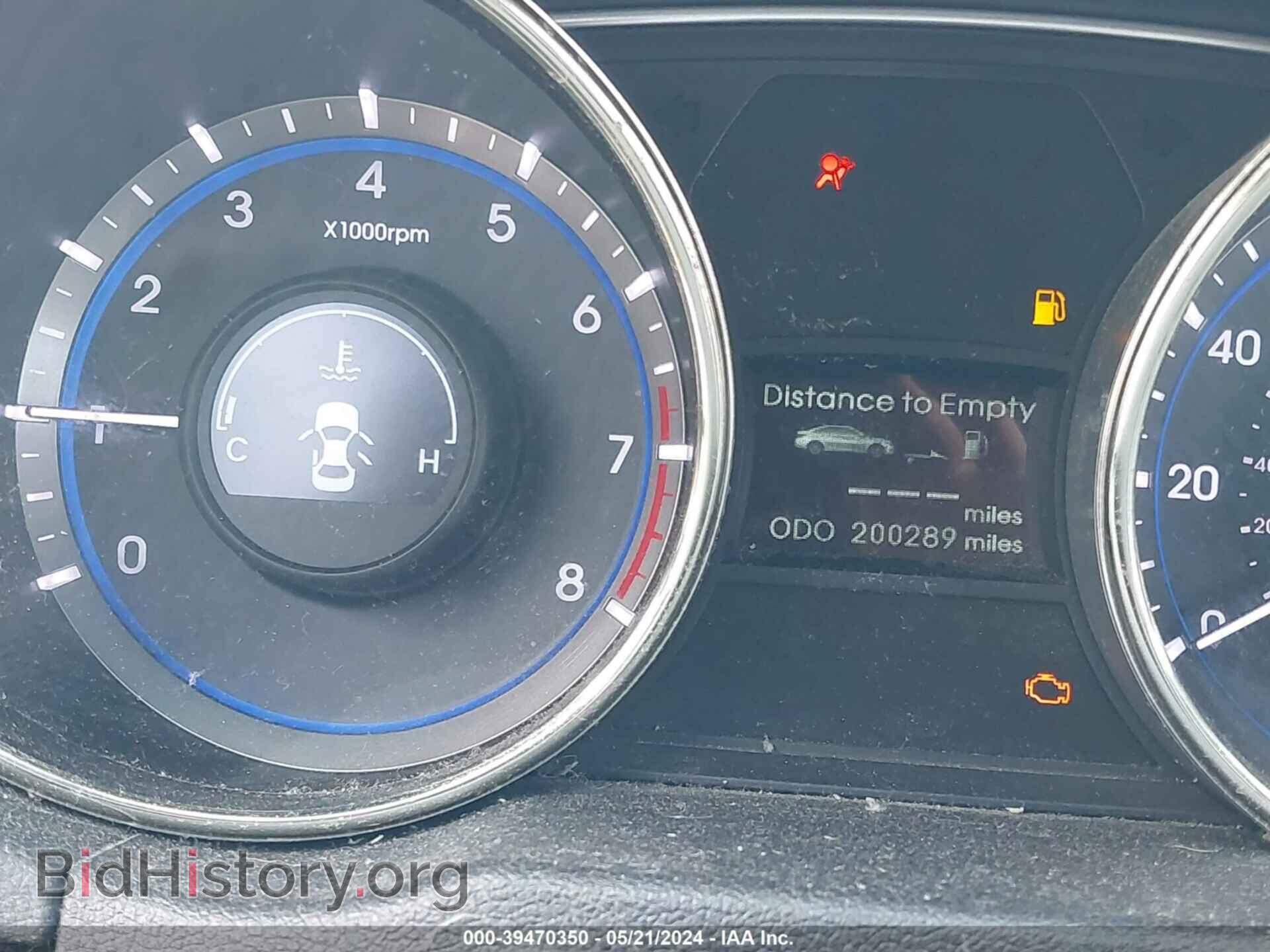 2012 HYUNDAI SONATA - VIN: 5NPEC4AB9CH333440 - Фото 7