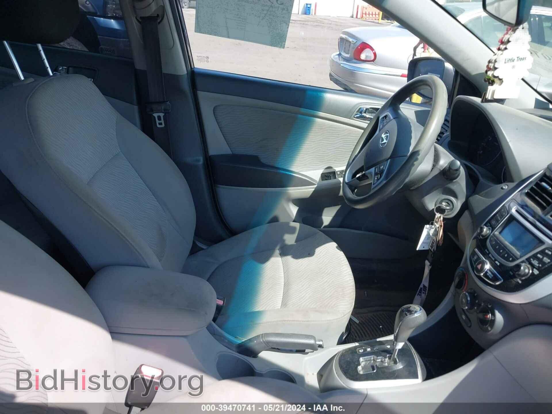 2012 HYUNDAI ACCENT - VIN: KMHCU4AE9CU264295 - Фото 5