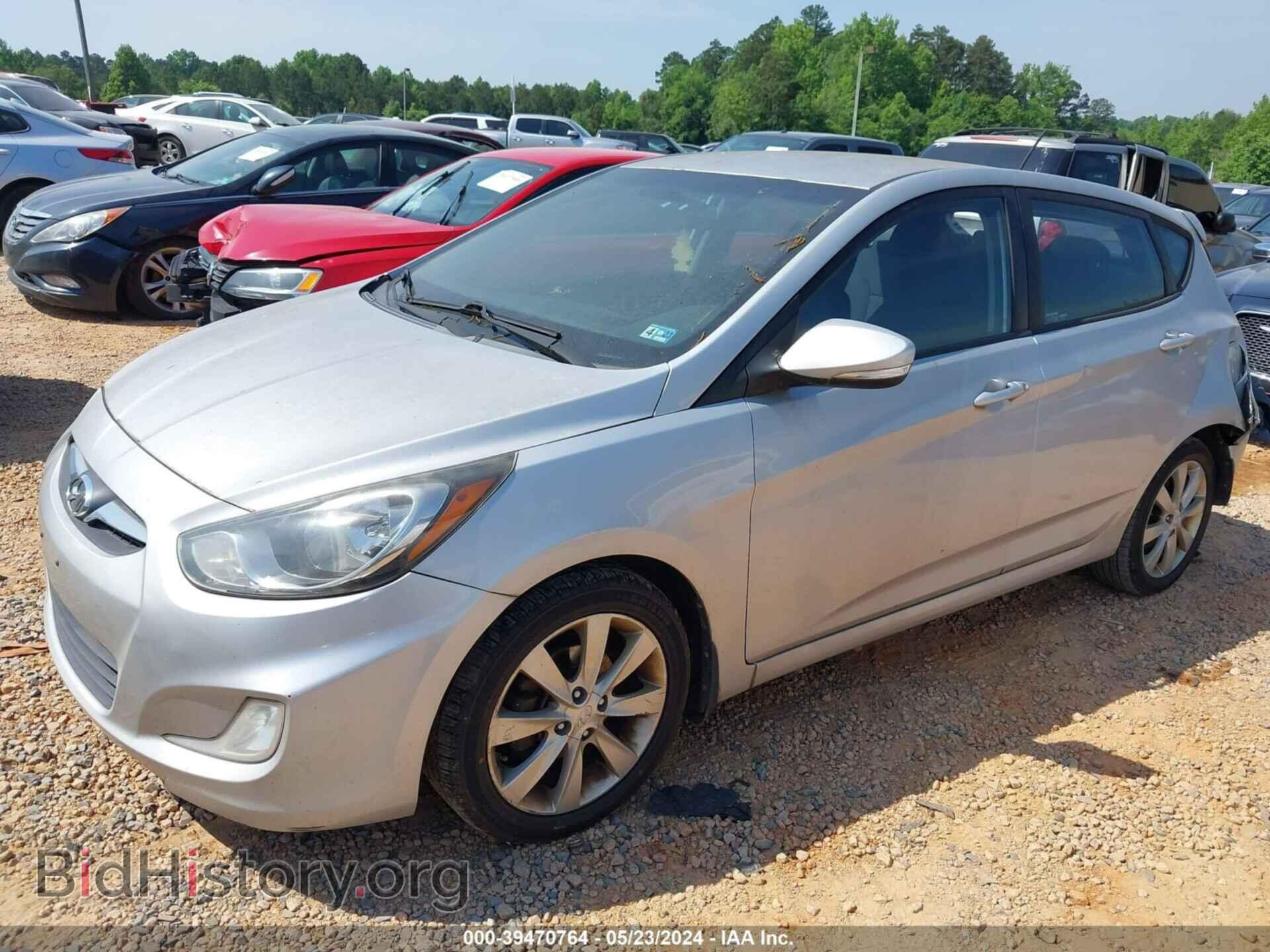 2013 HYUNDAI ACCENT - VIN: KMHCU5AE9DU128773 - Фото 2