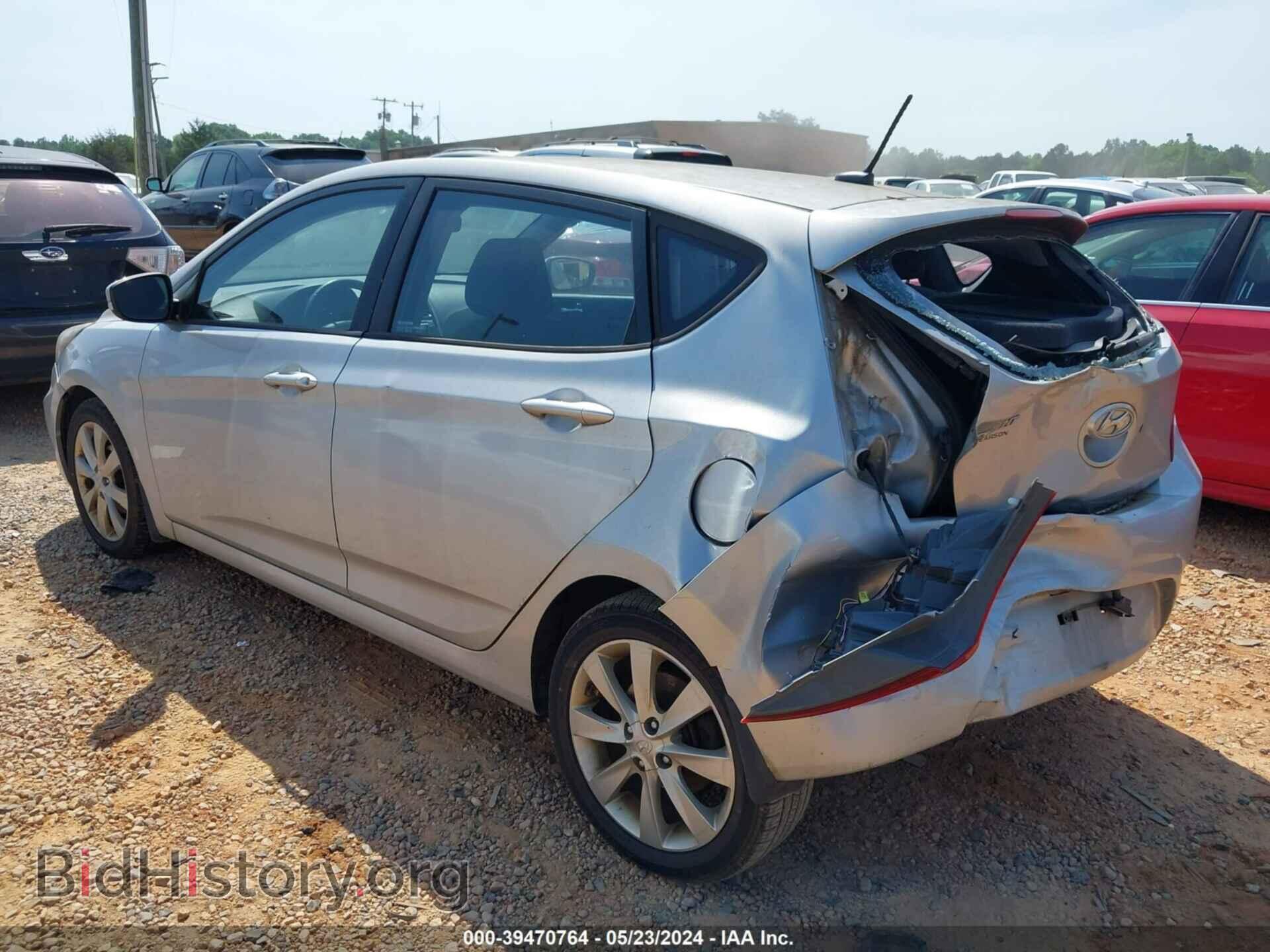 2013 HYUNDAI ACCENT - VIN: KMHCU5AE9DU128773 - Фото 3
