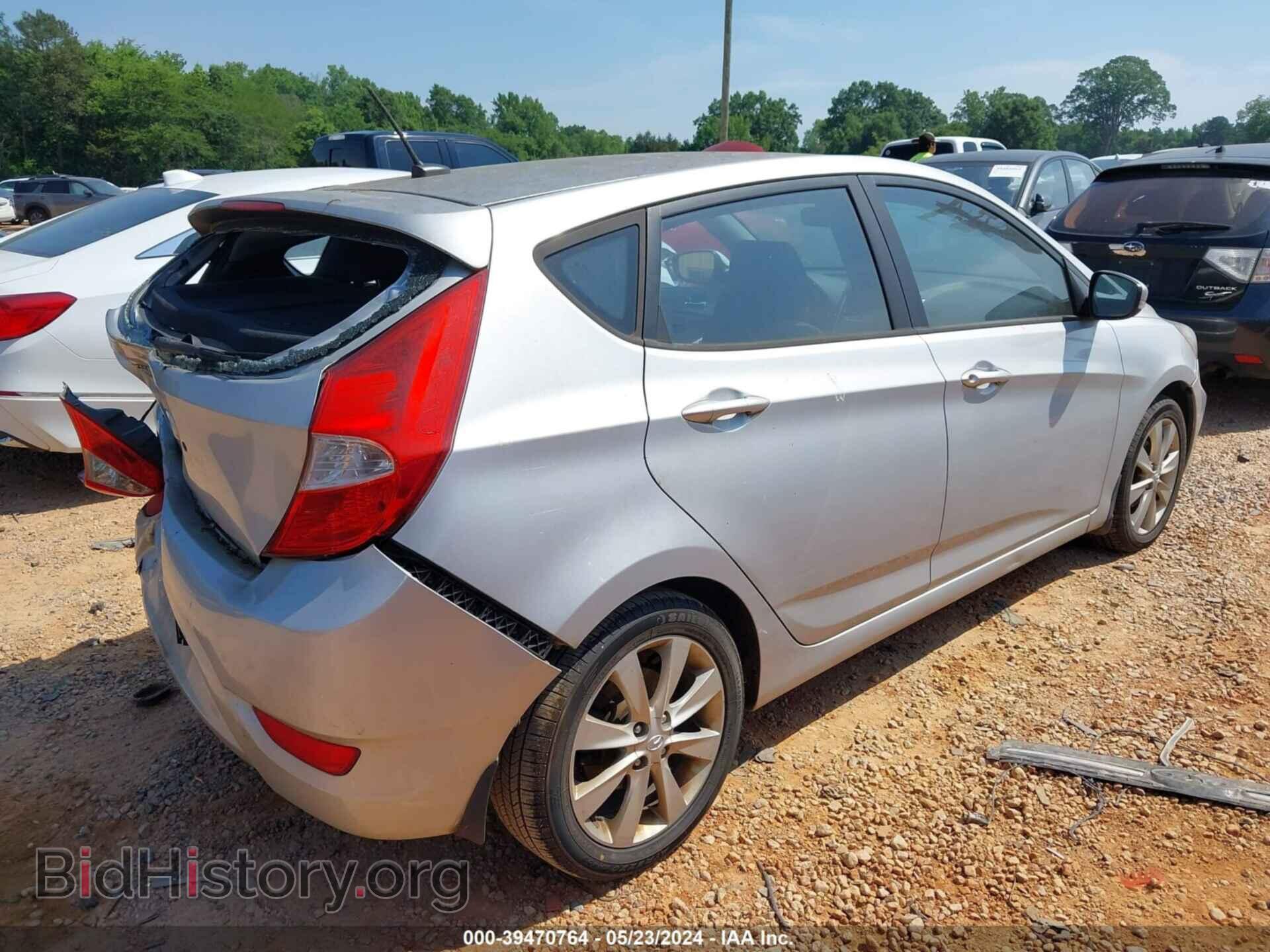 2013 HYUNDAI ACCENT - VIN: KMHCU5AE9DU128773 - Фото 4