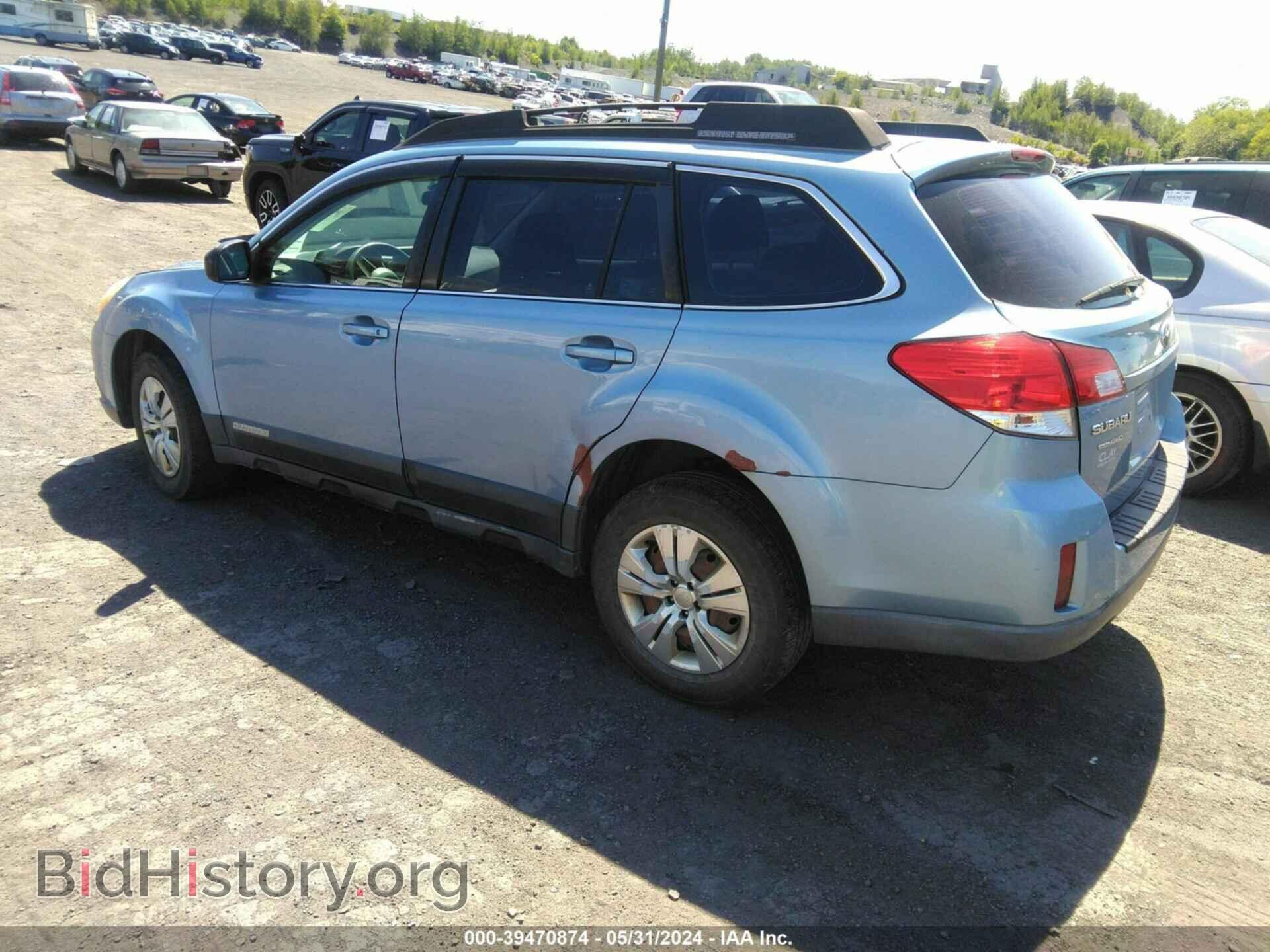 2011 SUBARU OUTBACK - VIN: 4S4BRBAC2B3389885 - Фото 3