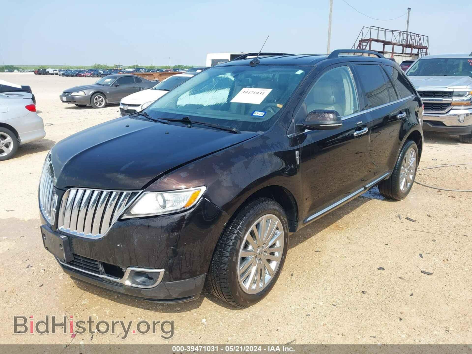 2013 LINCOLN MKX - VIN: 2LMDJ6JK3DBL08124 - Фото 2