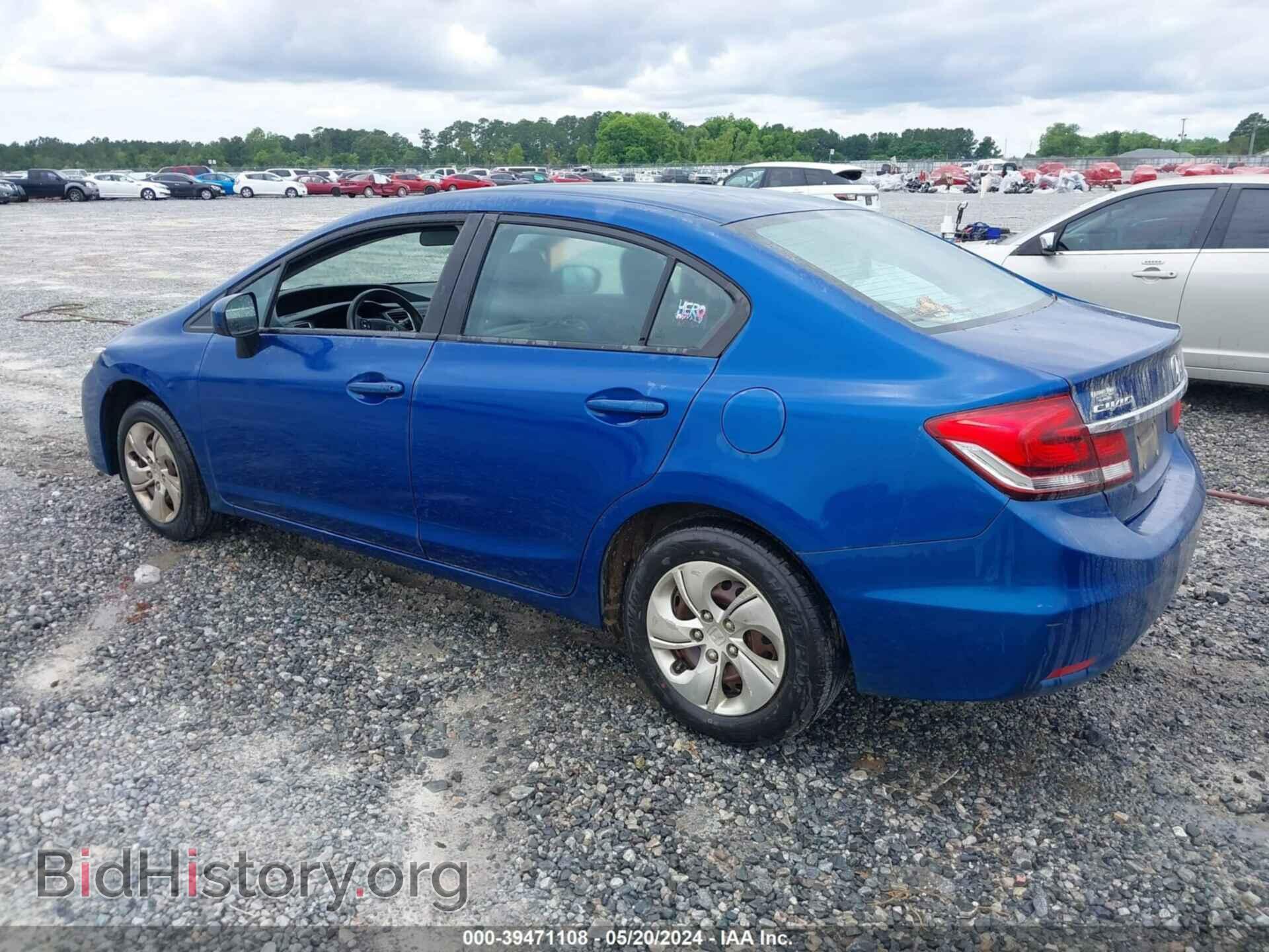 2014 HONDA CIVIC - VIN: 19XFB2F54EE003002 - Фото 3