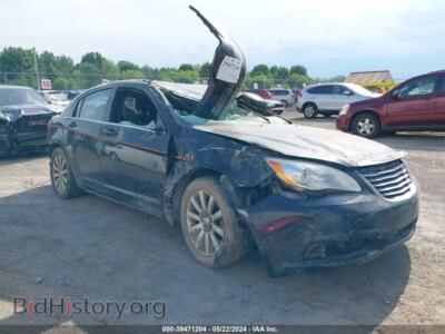2013 Chrysler 200 Touring, black — VIN 1C3CCBBB4DN762484, IAAI