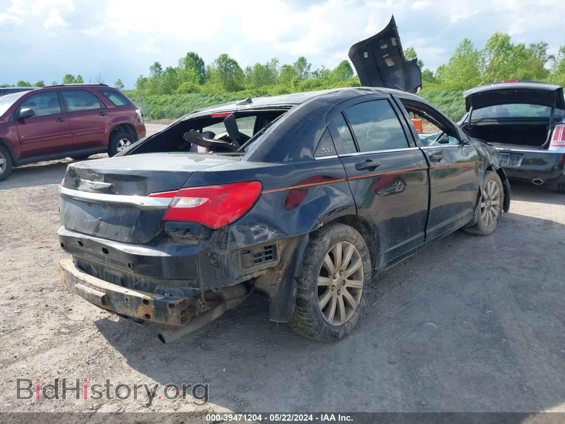 2013 CHRYSLER 200 - VIN: 1C3CCBBB4DN762484 - Фото 4