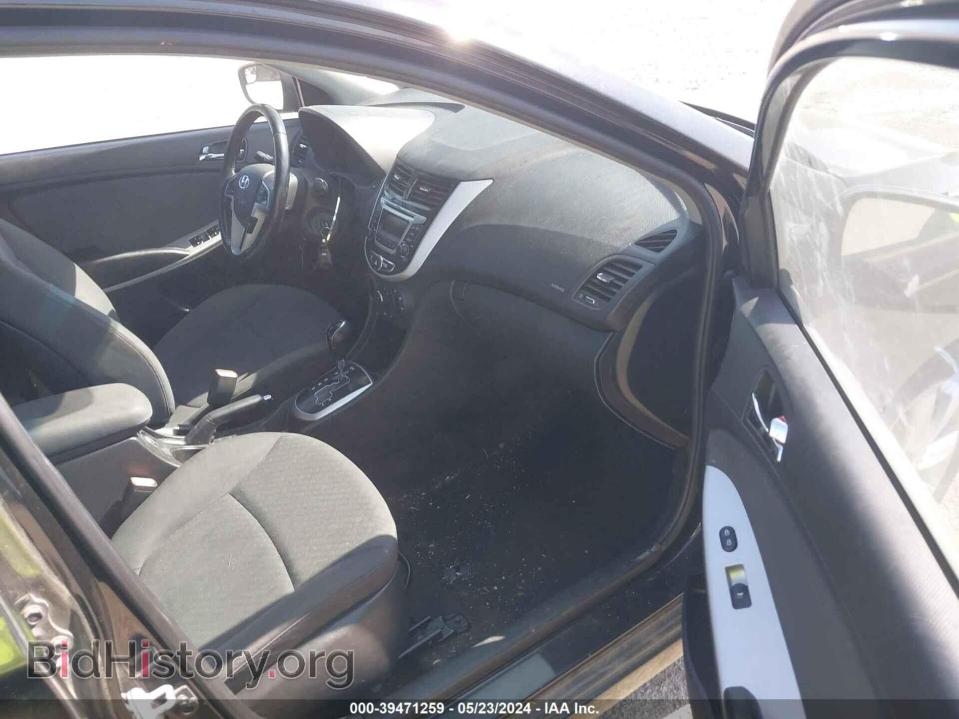 2014 HYUNDAI ACCENT - VIN: KMHCU5AE0EU190564 - Фото 5