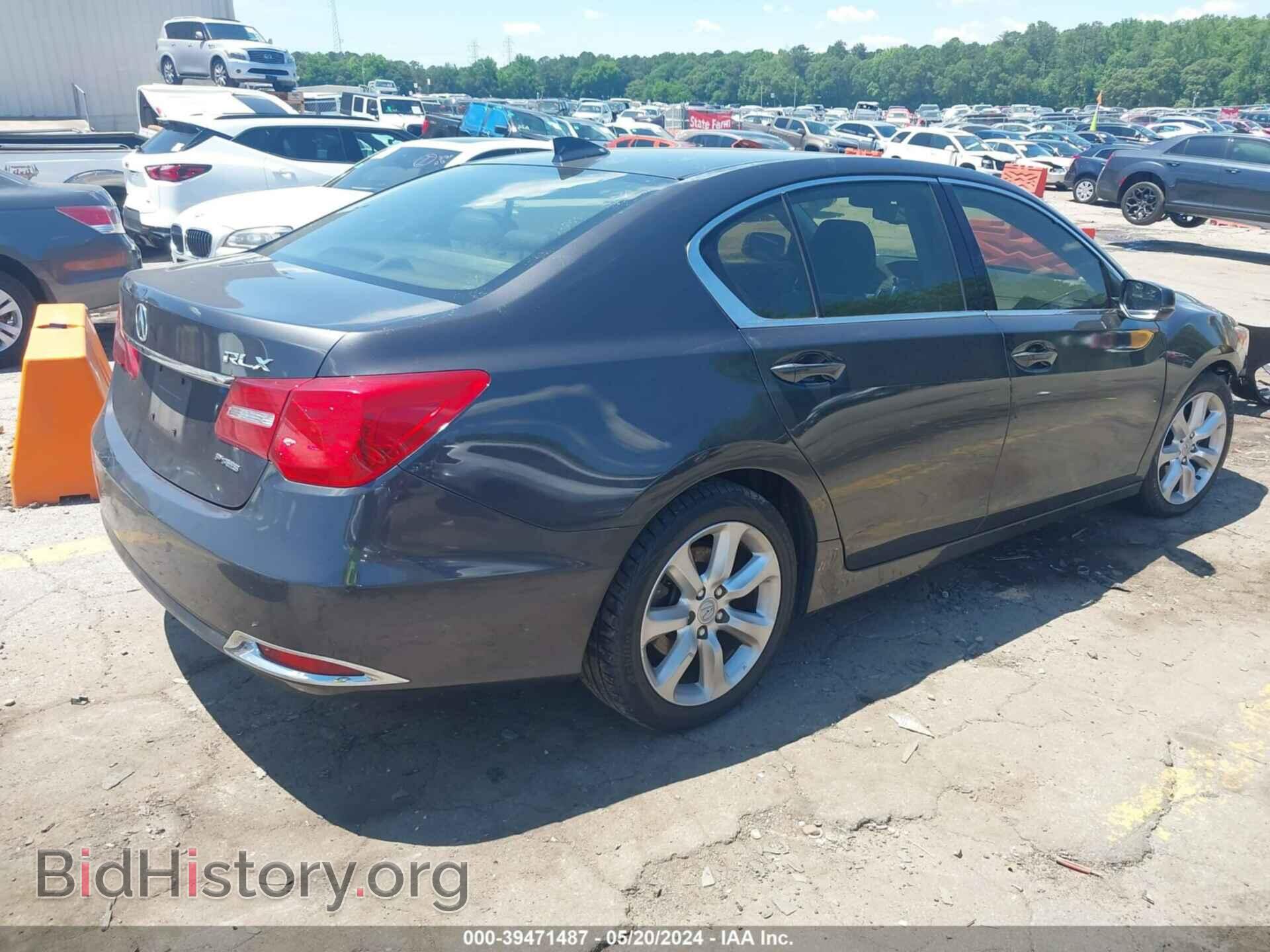 2014 ACURA RLX - VIN: JH4KC1F37EC003330 - Фото 4