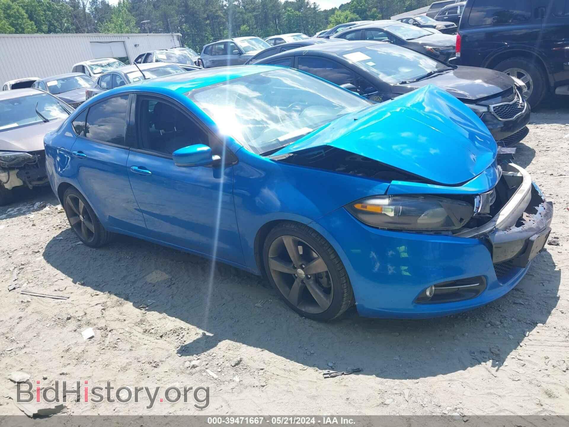 Фотография 1C3CDFEB8GD538757 - DODGE DART 2016