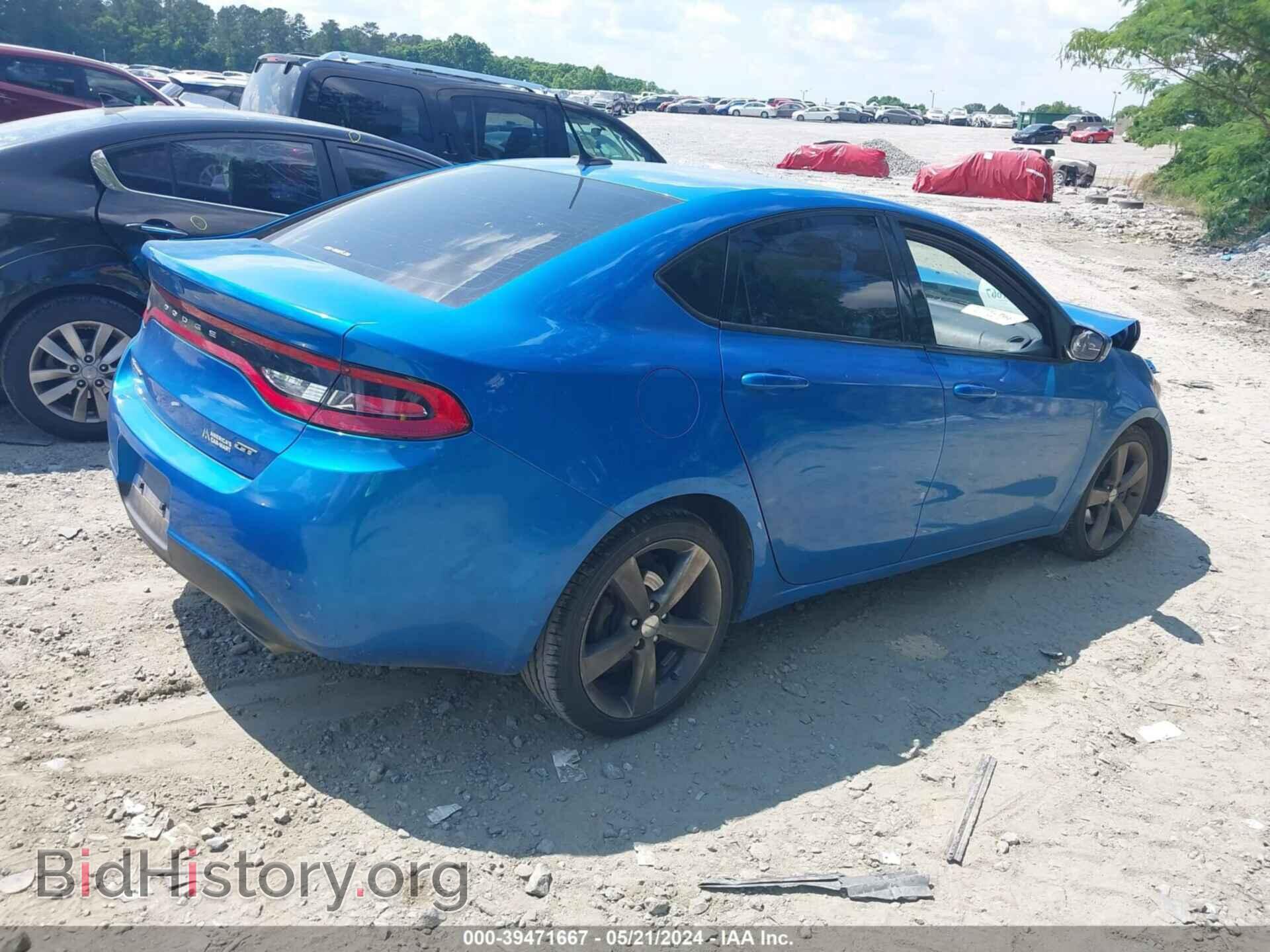 2016 DODGE DART - VIN: 1C3CDFEB8GD538757 - Фото 4