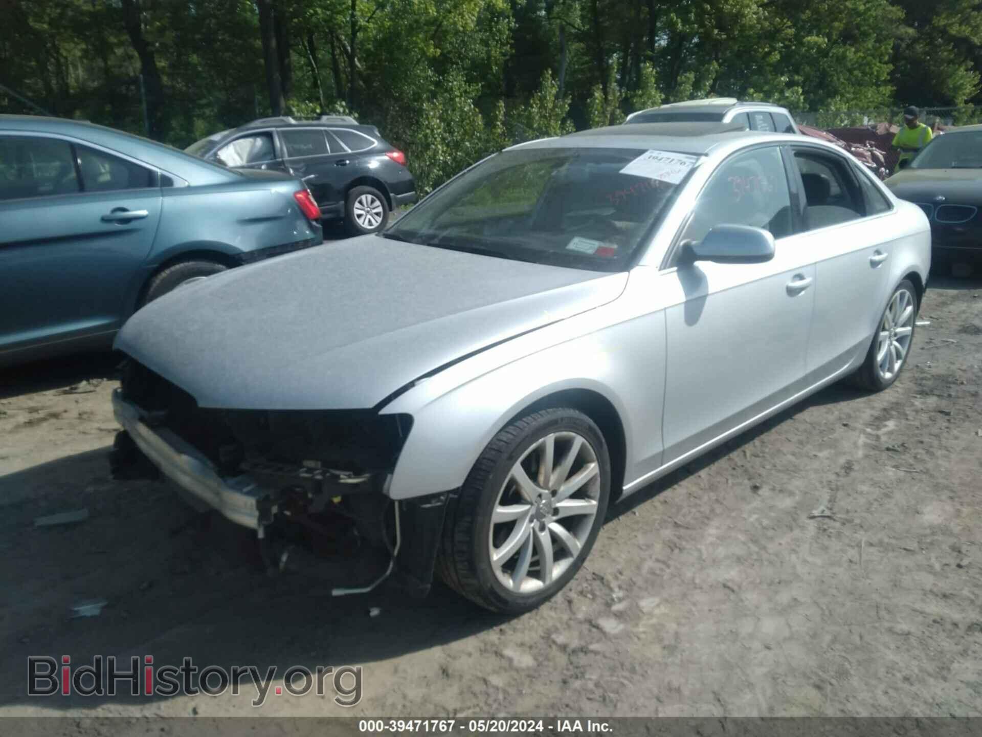 2013 AUDI A4 - VIN: WAUFFAFL2DN026203 - Фото 2
