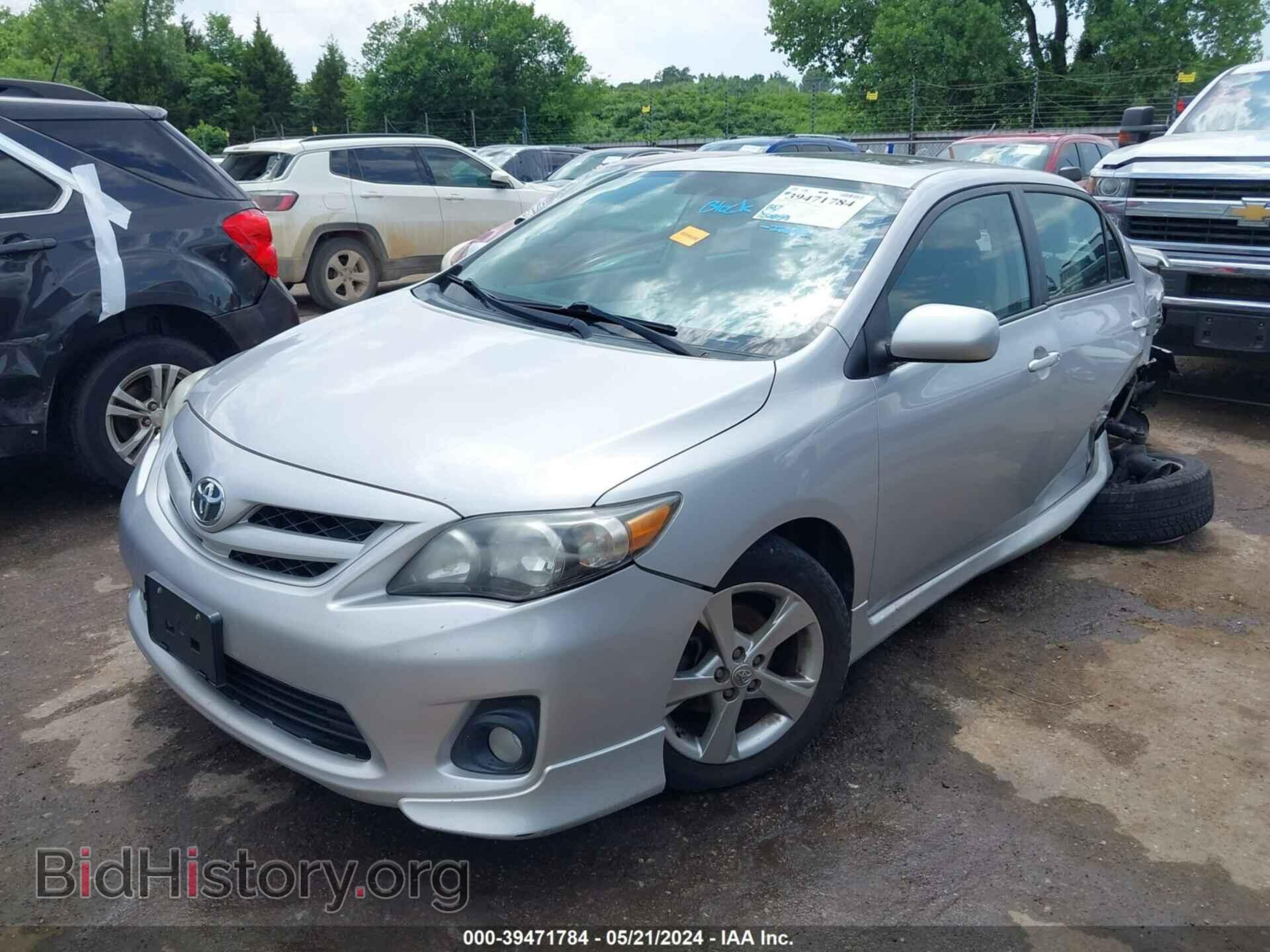 2011 TOYOTA COROLLA - VIN: 2T1BU4EEXBC741838 - Фото 2