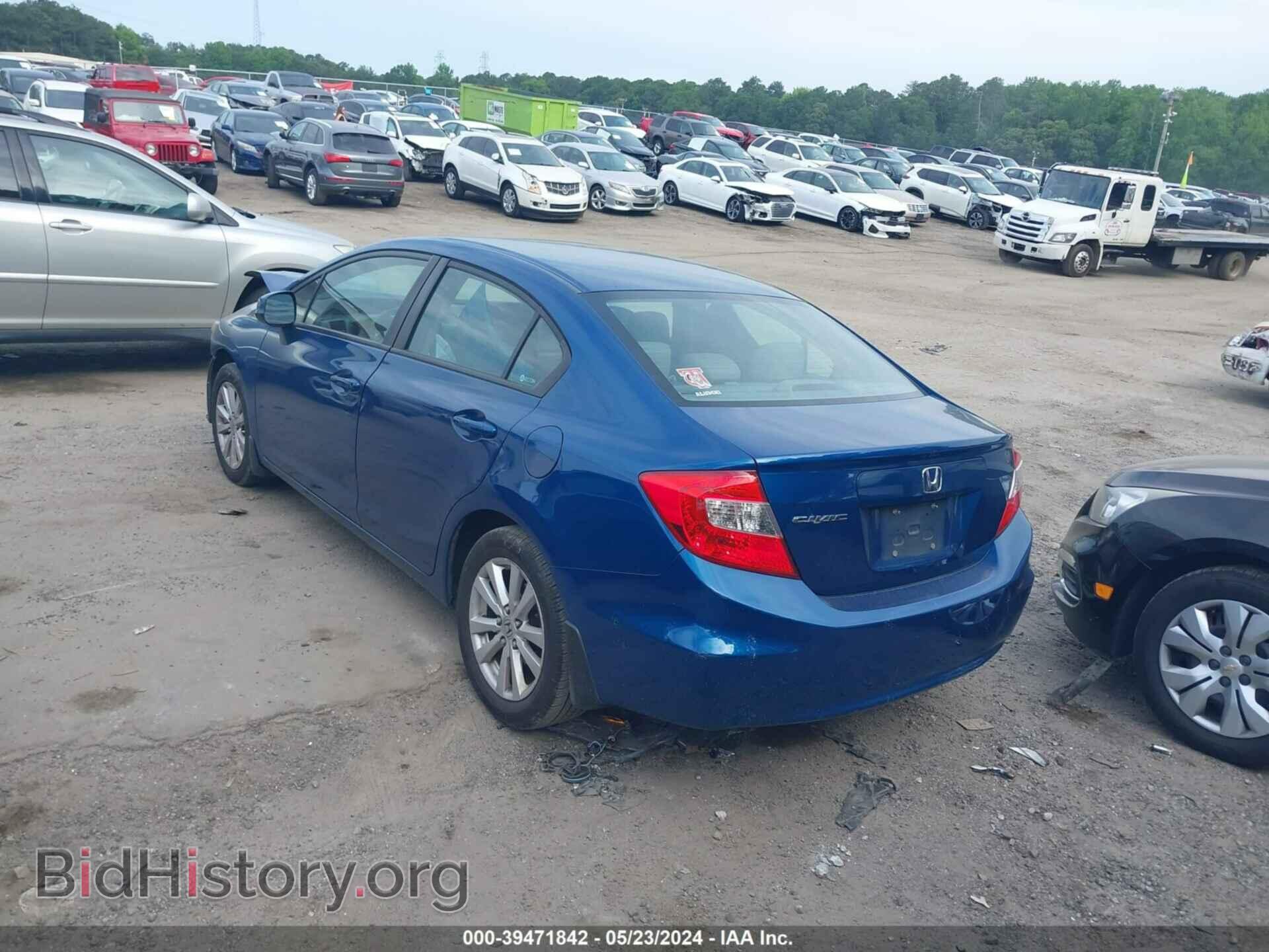 2012 HONDA CIVIC - VIN: 19XFB2F90CE024087 - Фото 3