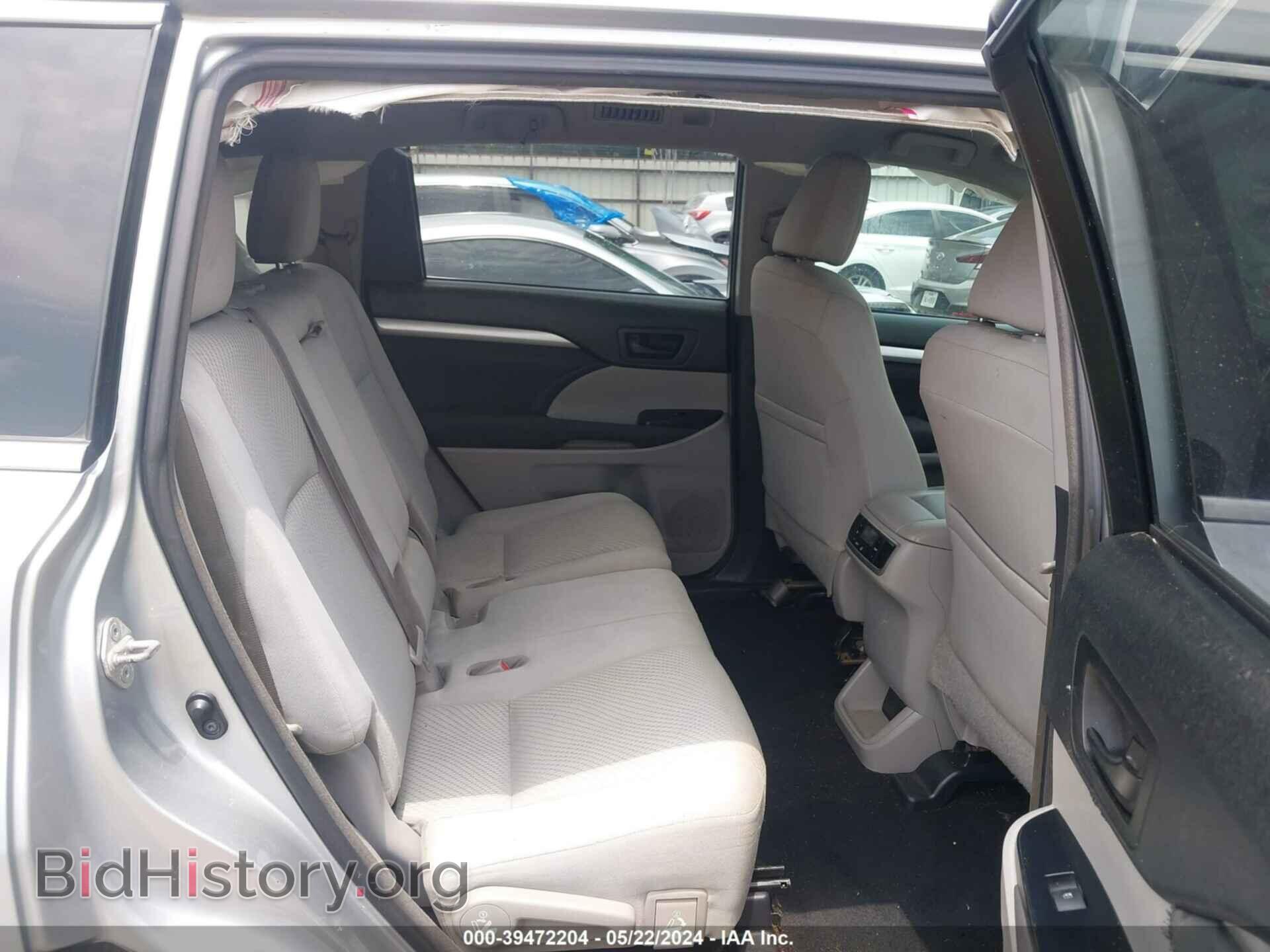2017 TOYOTA HIGHLANDER - VIN: 5TDZZRFH2HS228346 - Фото 8