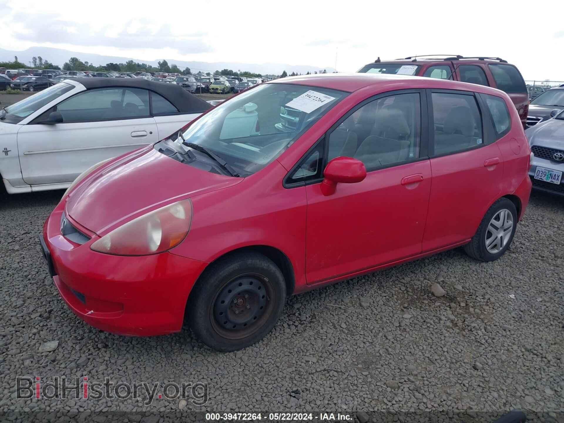 2007 HONDA FIT - VIN: JHMGD38427S027600 - Фото 2