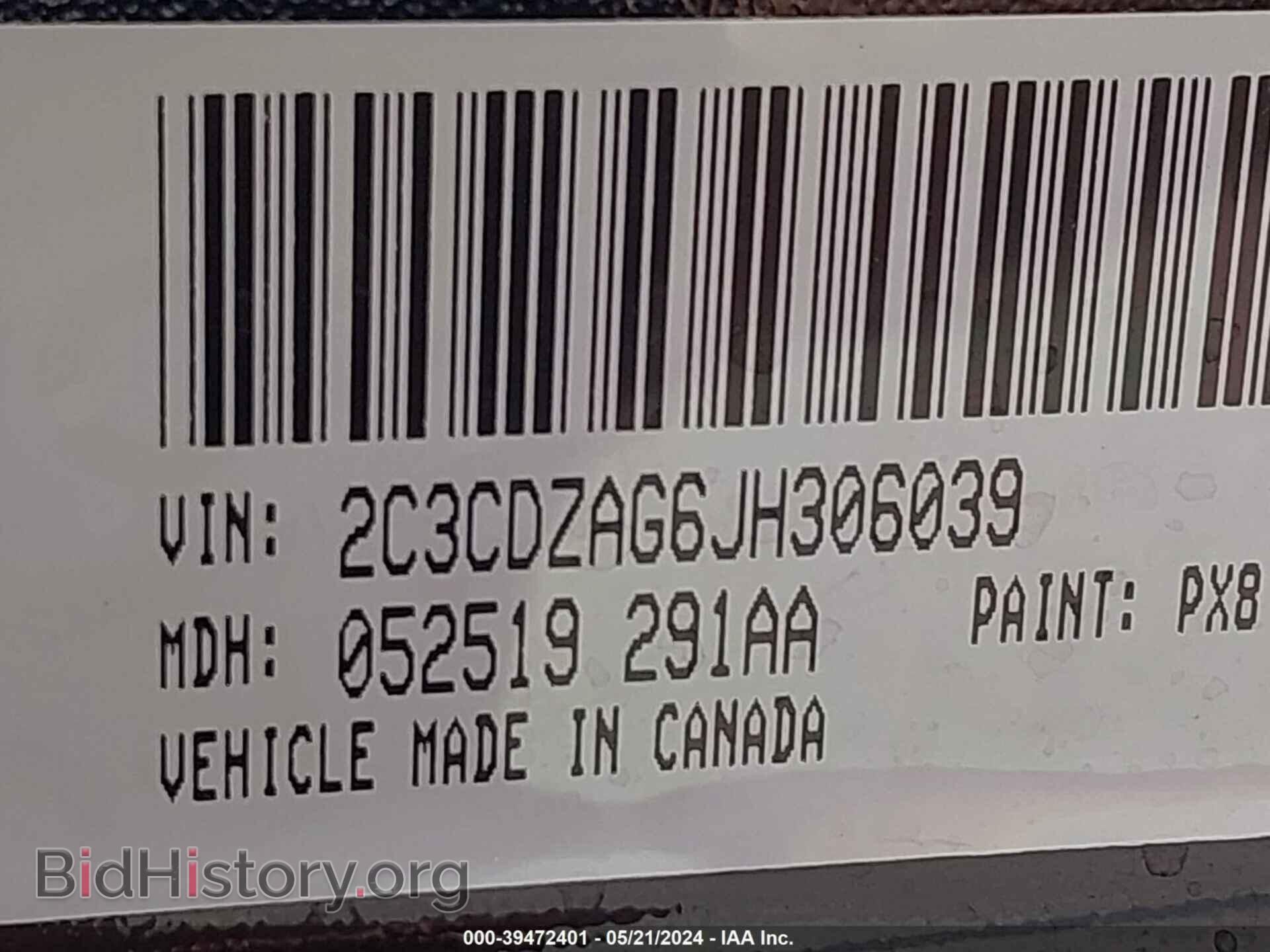 2018 DODGE CHALLENGER - VIN: 2C3CDZAG6JH306039 - Photo 9