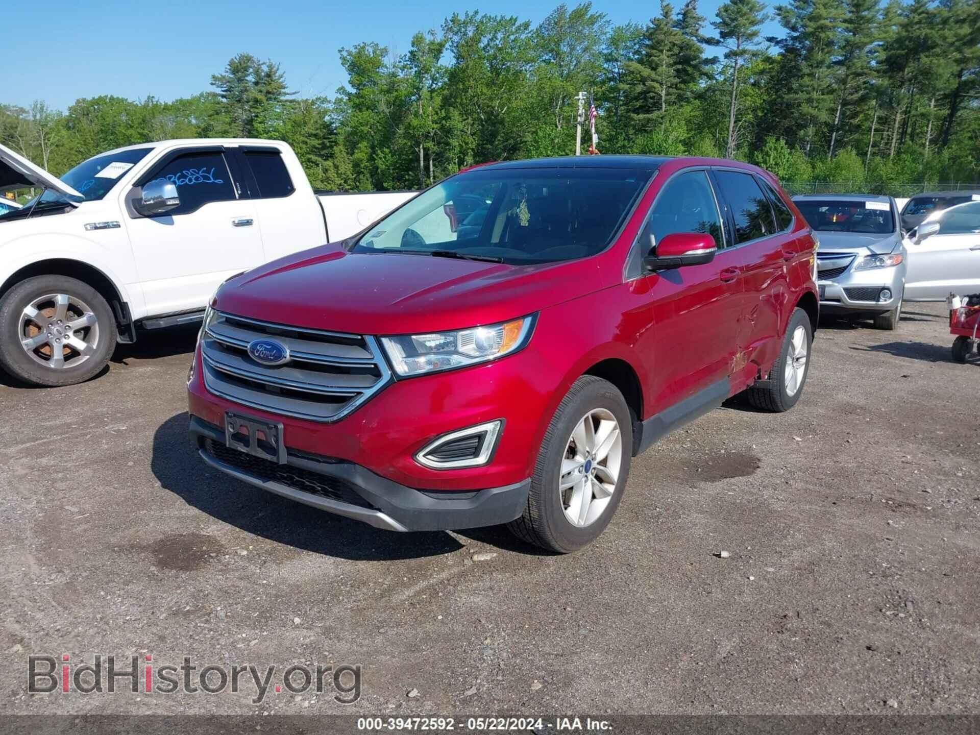 2015 FORD EDGE - VIN: 2FMTK4J94FBB70327 - Photo 2