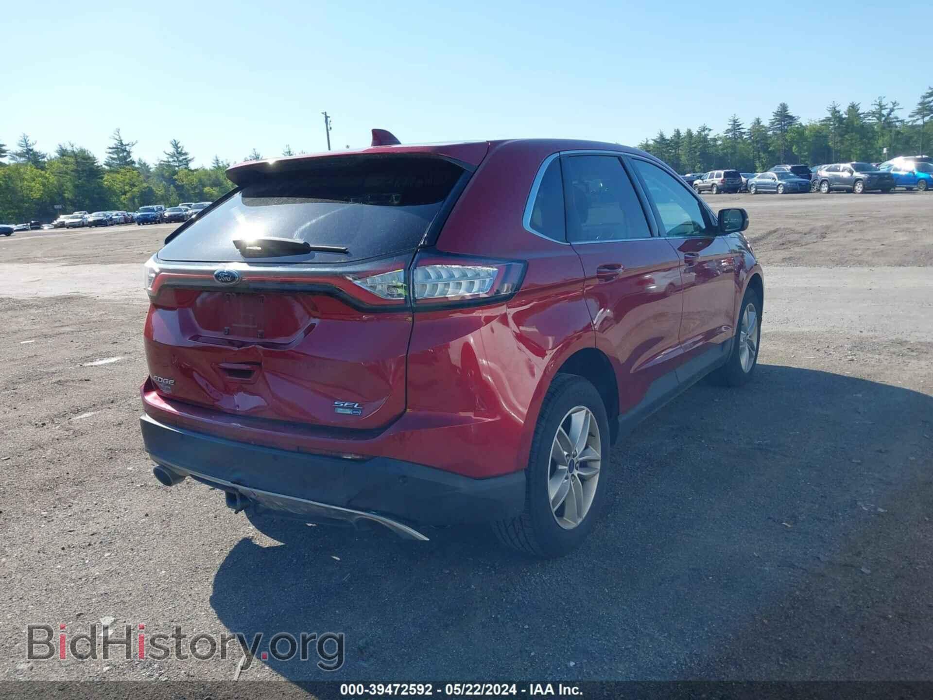 2015 FORD EDGE - VIN: 2FMTK4J94FBB70327 - Photo 4
