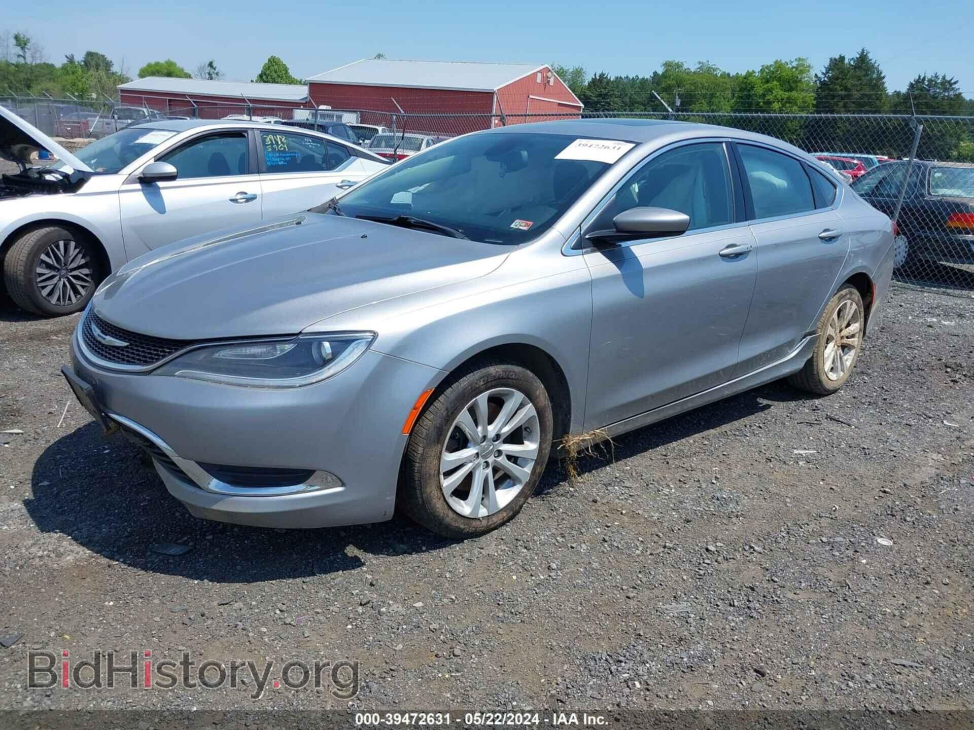 2016 CHRYSLER 200 - VIN: 1C3CCCAG9GN107230 - Фото 2
