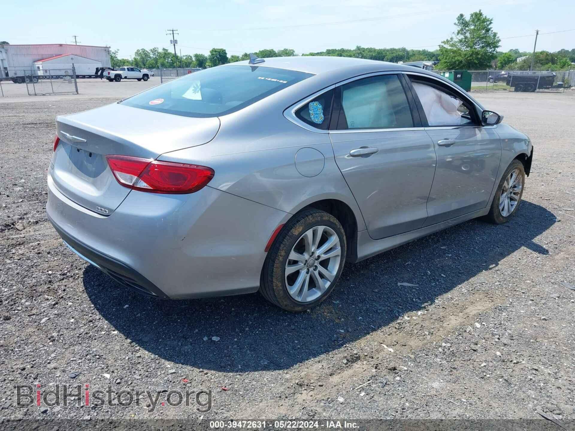 2016 CHRYSLER 200 - VIN: 1C3CCCAG9GN107230 - Фото 4