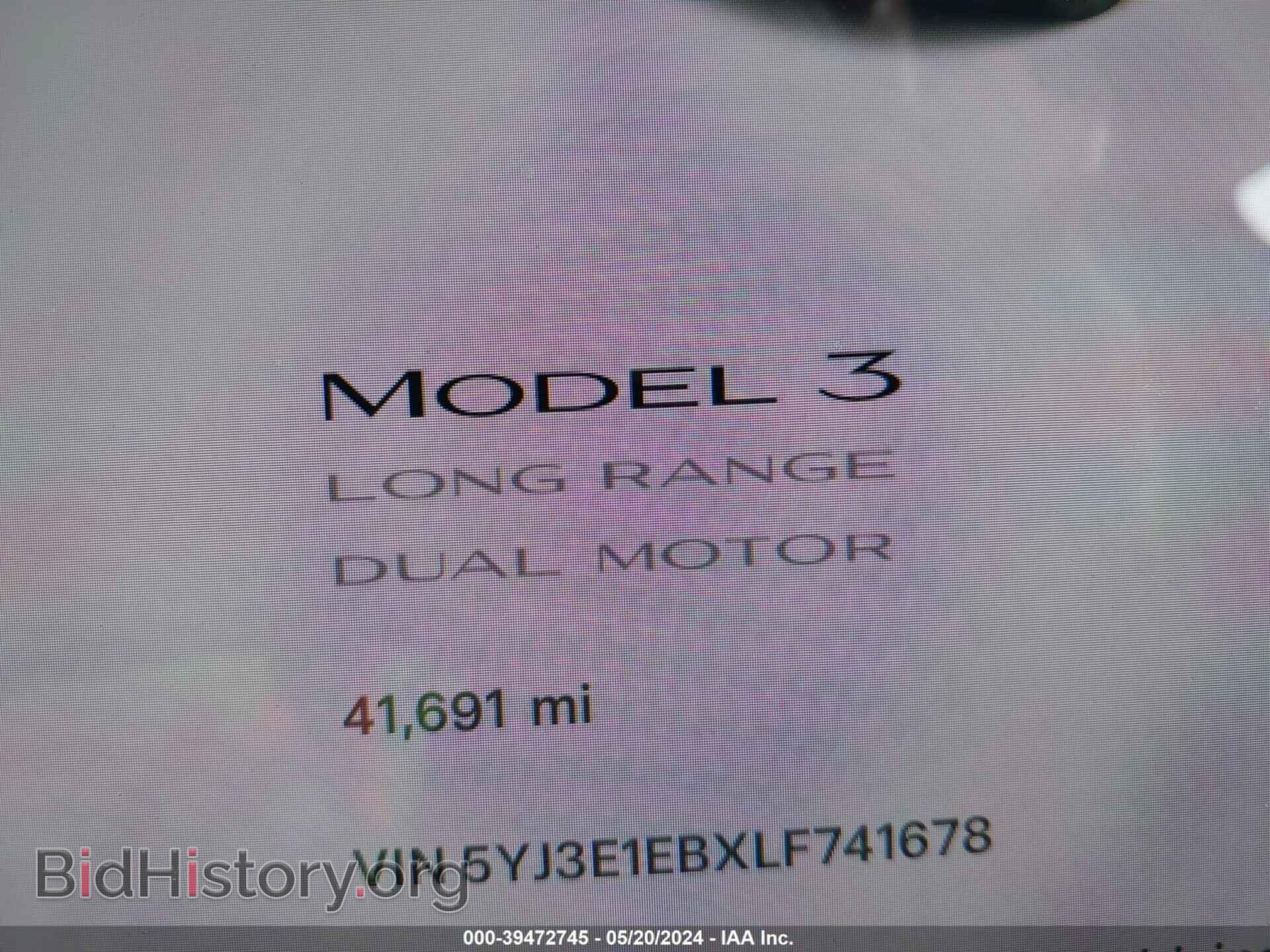 2020 TESLA MODEL 3 - VIN: 5YJ3E1EBXLF741678 - Фото 16
