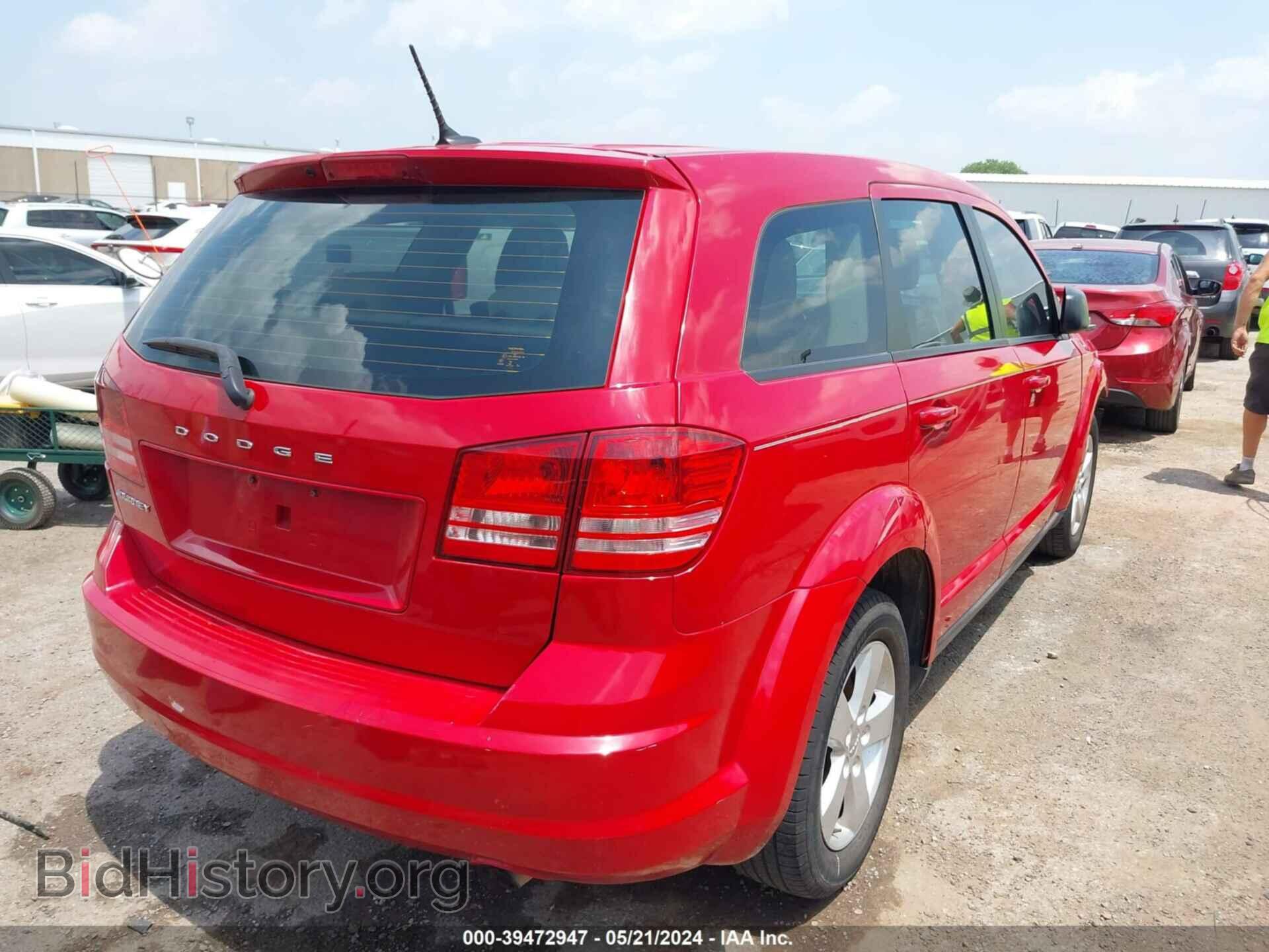 2013 DODGE JOURNEY - VIN: 3C4PDCAB1DT602970 - Фото 4