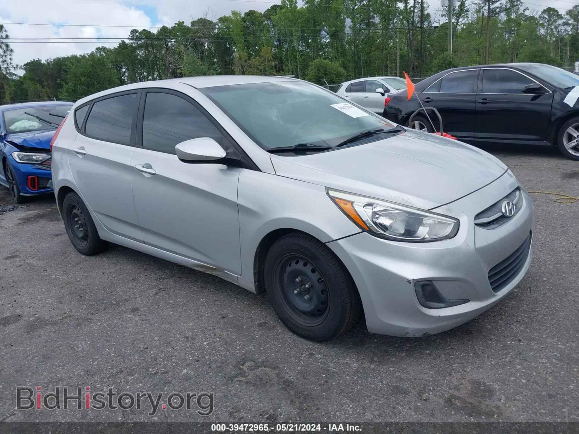 Photo KMHCT5AE1HU306491 - HYUNDAI ACCENT 2017