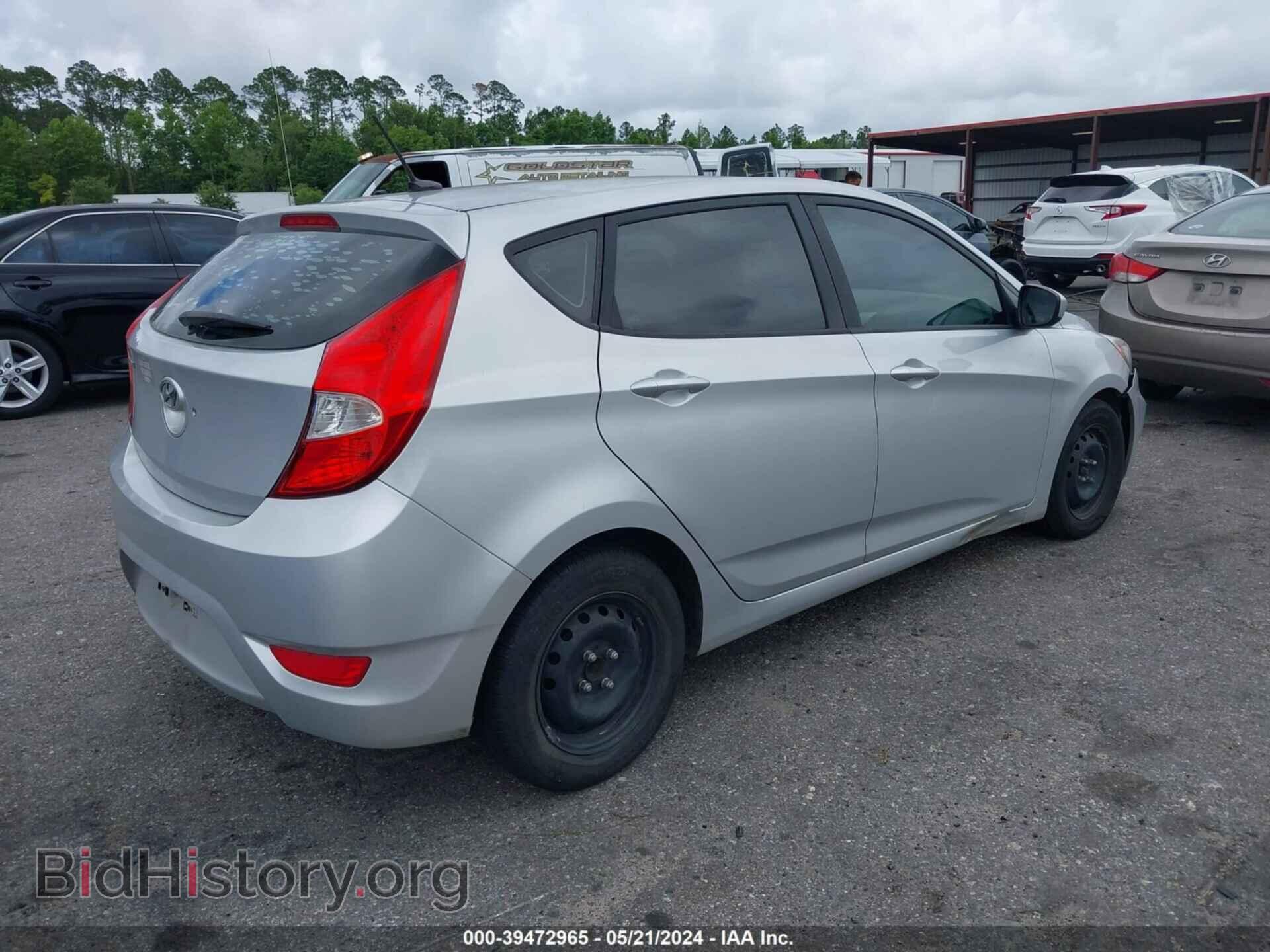 2017 HYUNDAI ACCENT - VIN: KMHCT5AE1HU306491 - Фото 4