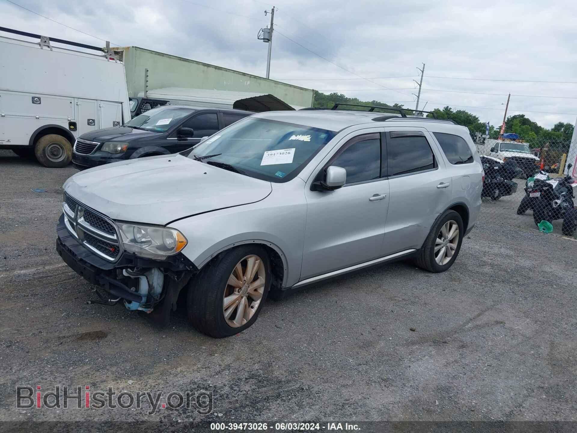 2012 DODGE DURANGO - VIN: 1C4RDHDG1CC252067 - Фото 2