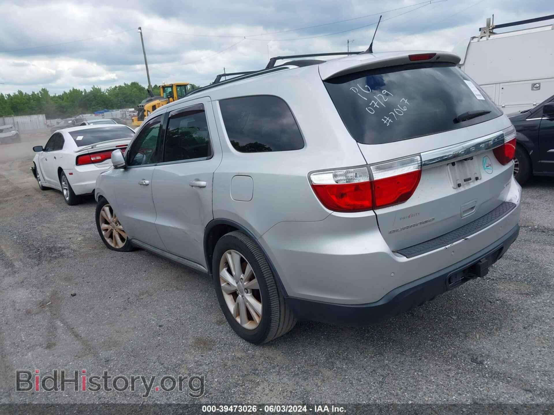 2012 DODGE DURANGO - VIN: 1C4RDHDG1CC252067 - Фото 3