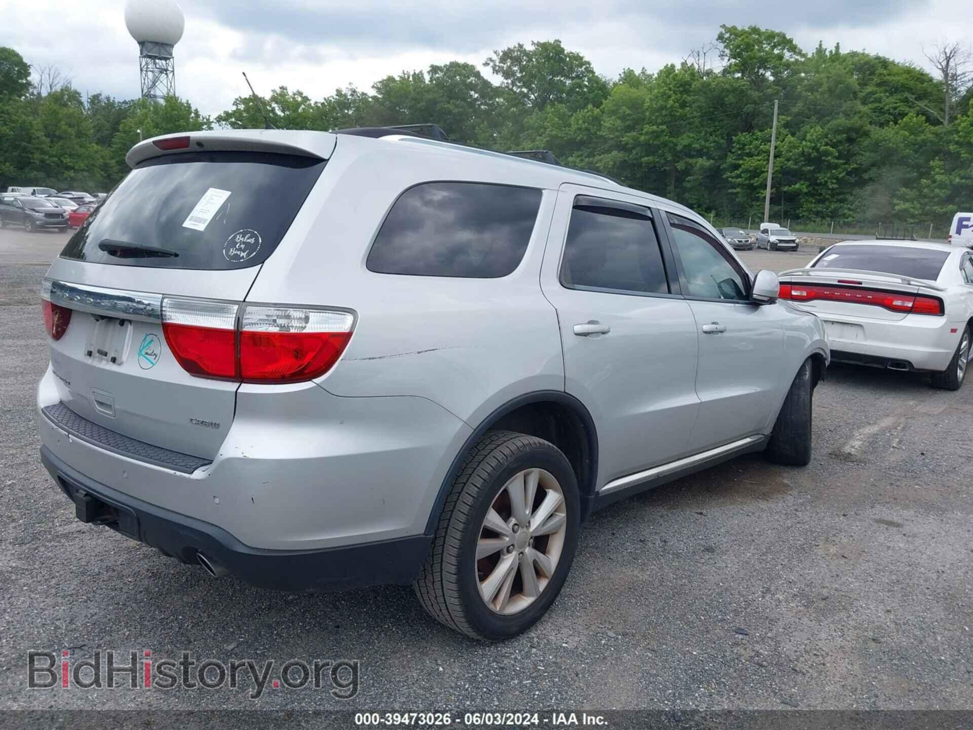 2012 DODGE DURANGO - VIN: 1C4RDHDG1CC252067 - Фото 4