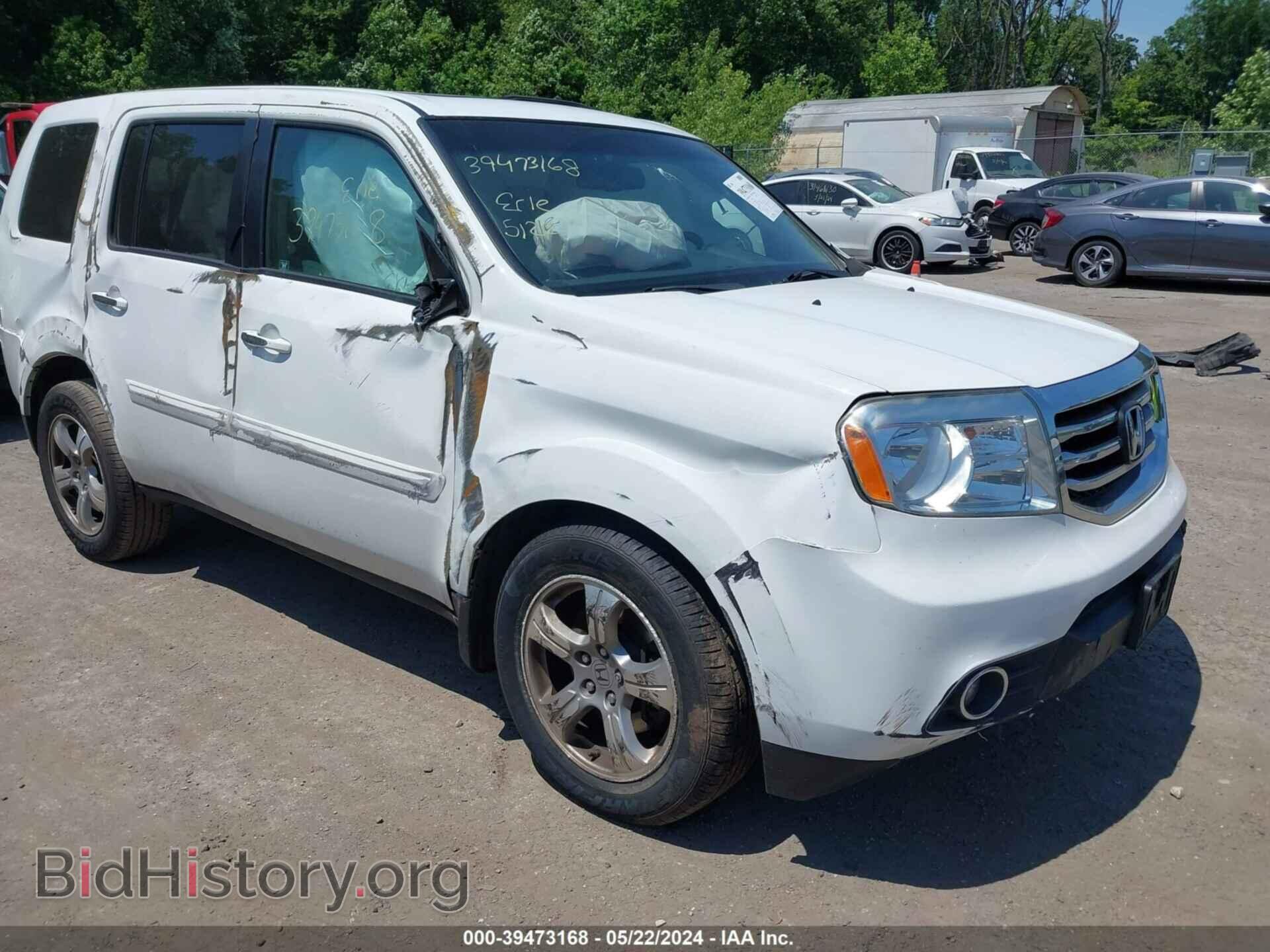 Фотография 5FNYF4H53CB086225 - HONDA PILOT 2012
