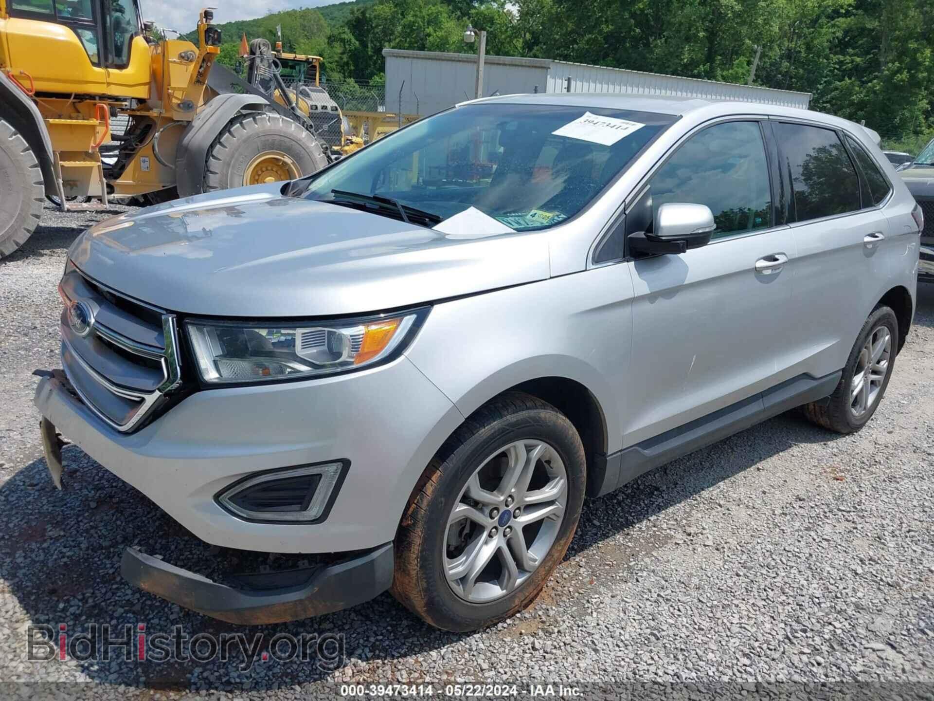 2015 FORD EDGE - VIN: 2FMTK4K90FBB30955 - Фото 2